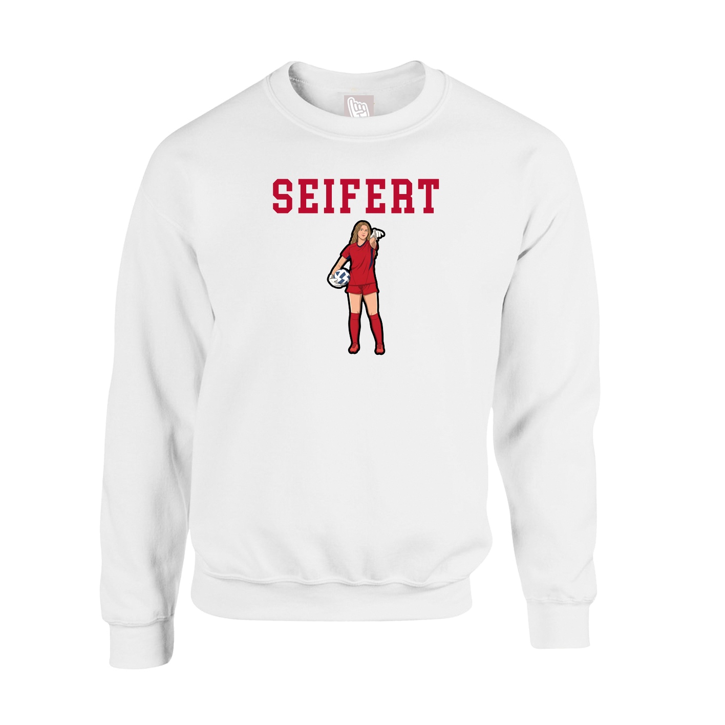 Fleece Crew — Shirsey in White