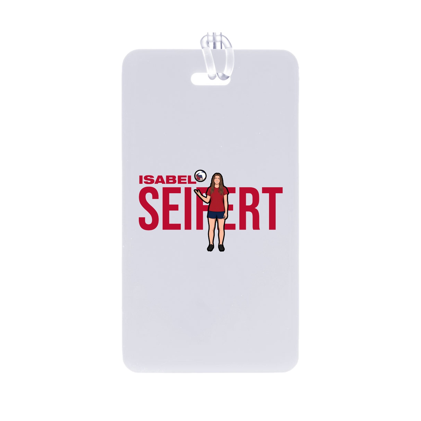 Bag Tag — Player Name in Classic