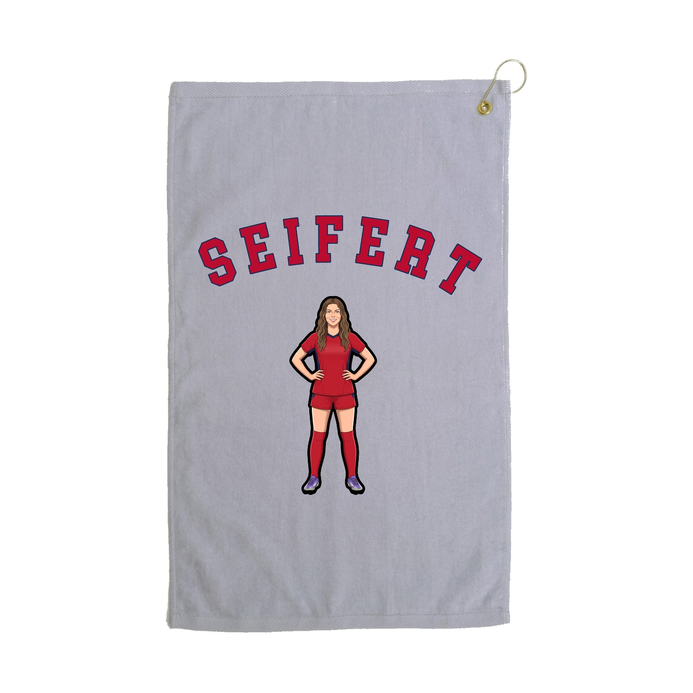 Golf Towel — Shirsey Arch in Grey