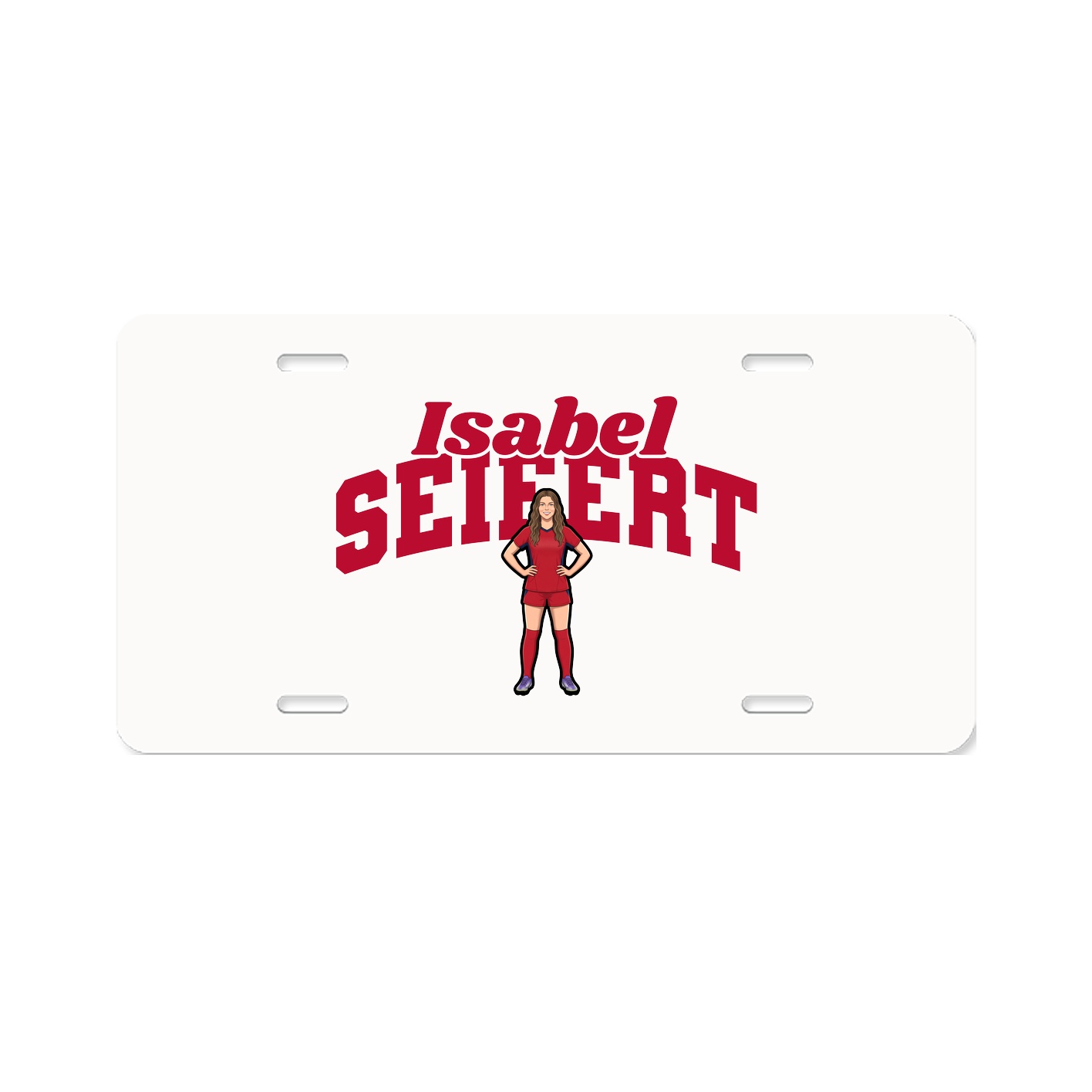 License Plate — Signature Arch in Classic