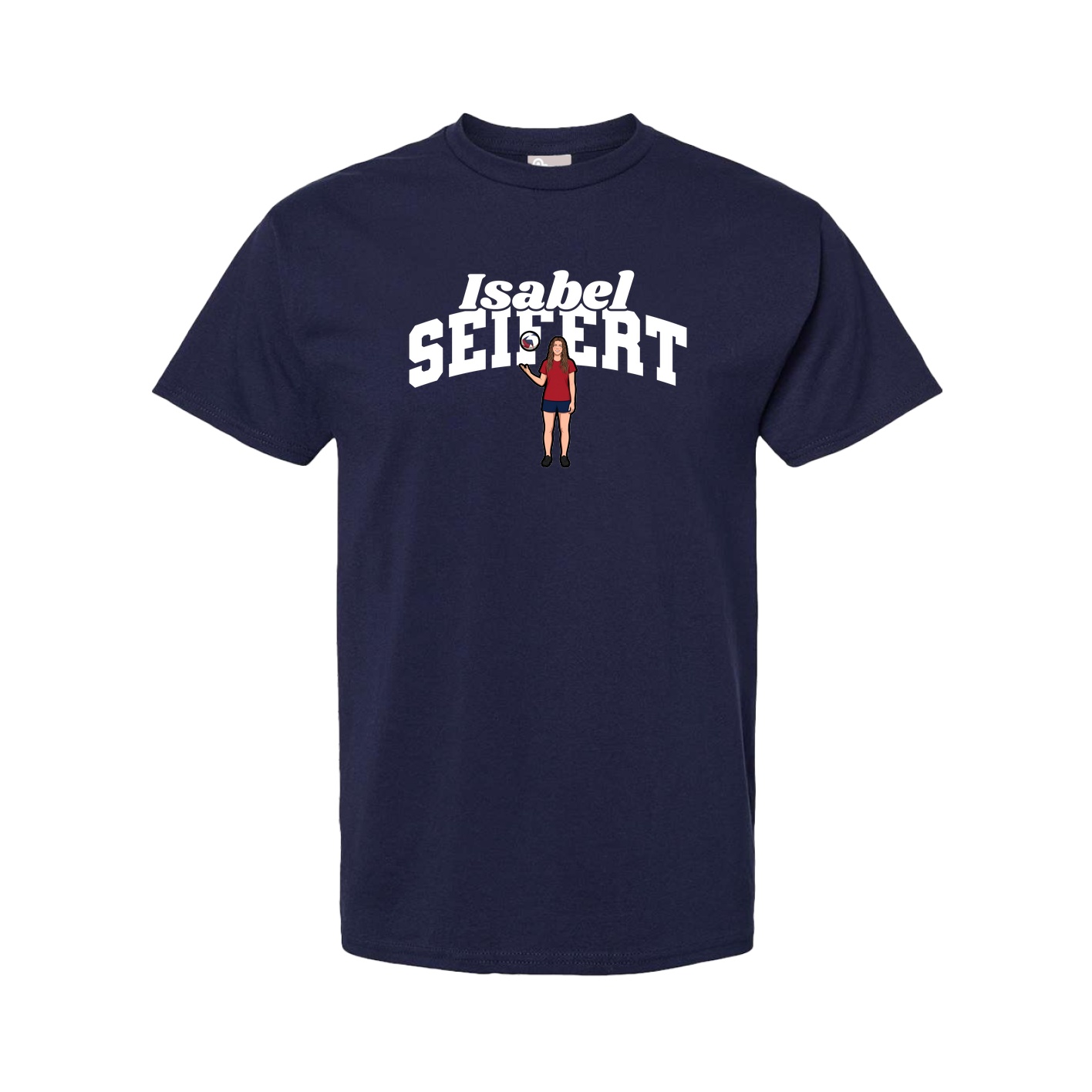 Youth Tee — Signature Arch in Navy