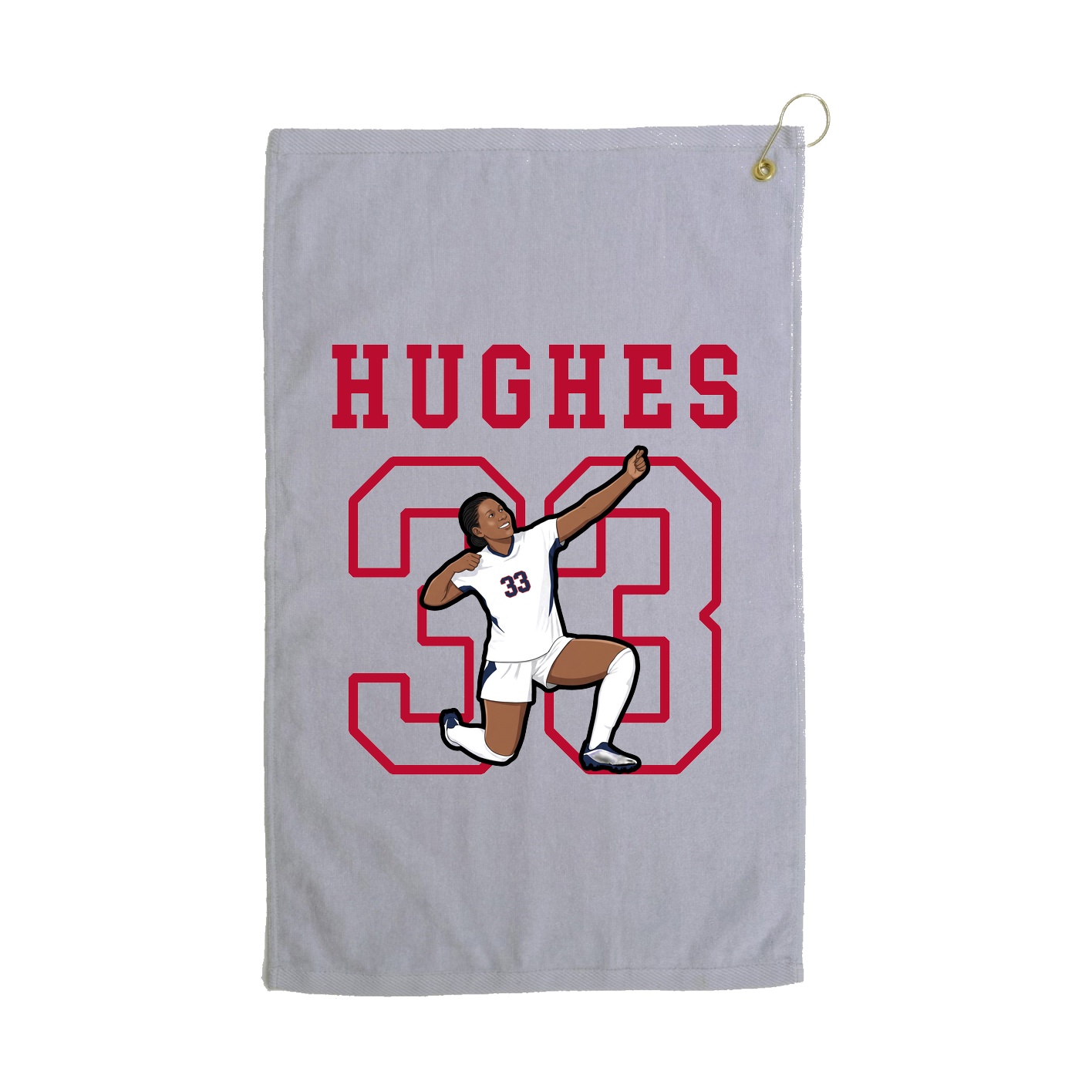 Golf Towel — Shirsey in Grey