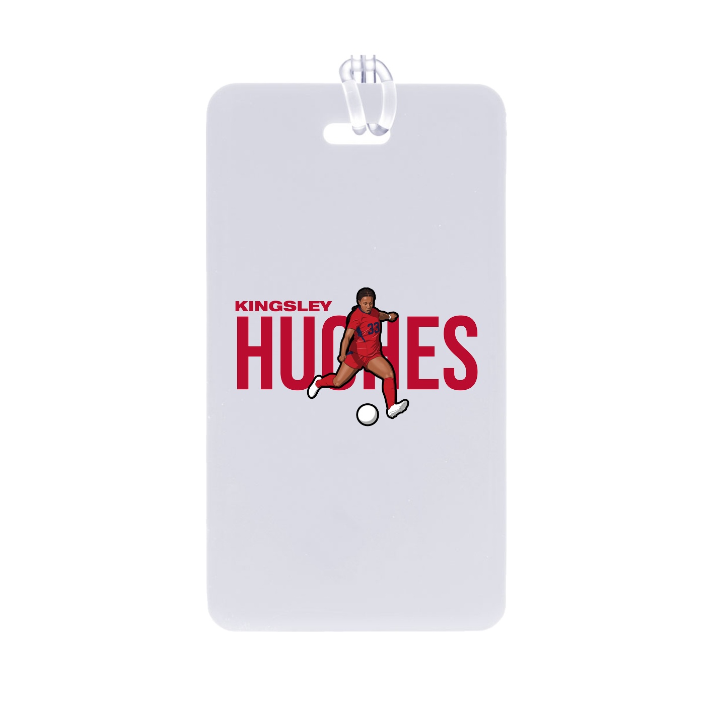 Bag Tag — Player Name in Classic