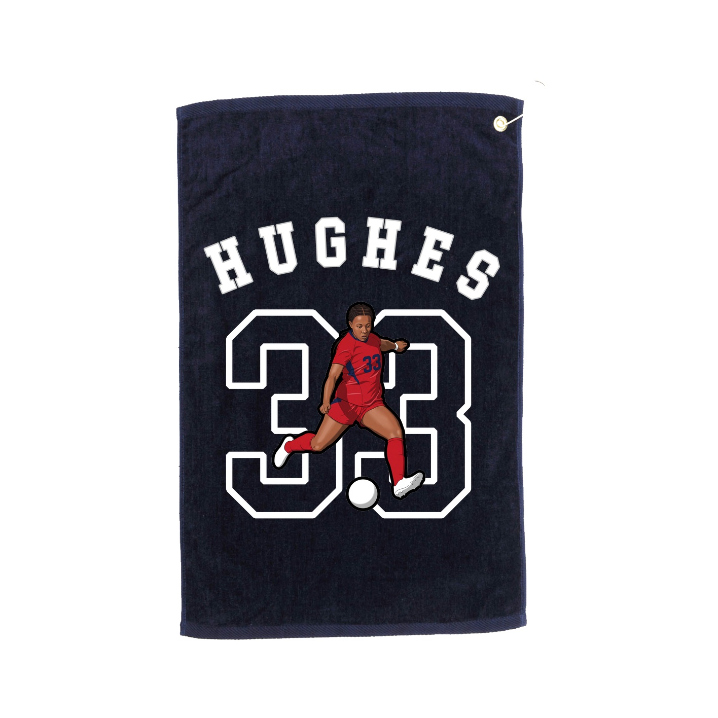 Golf Towel — Shirsey Arch in Navy
