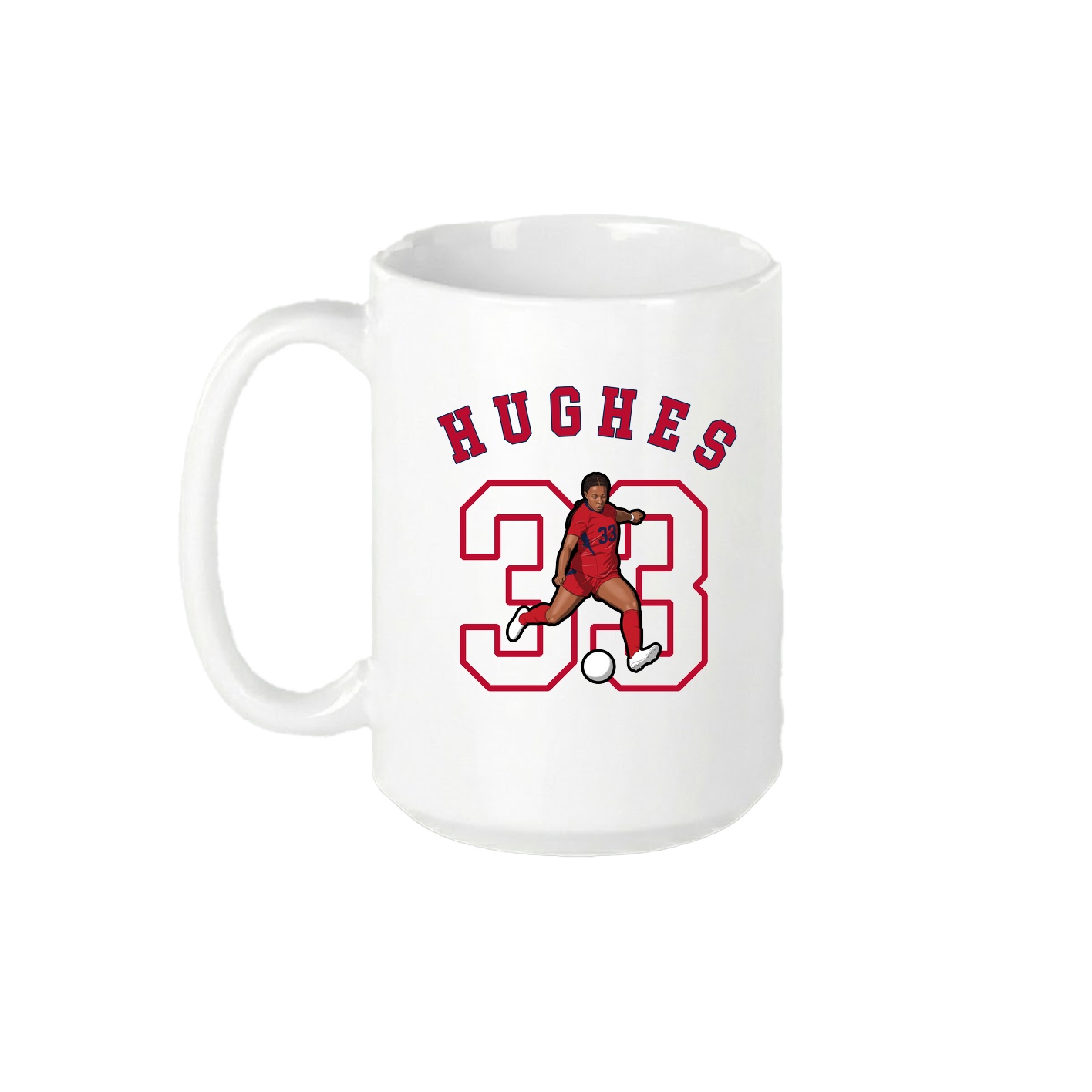 15oz Coffee Mug — Shirsey Arch in White