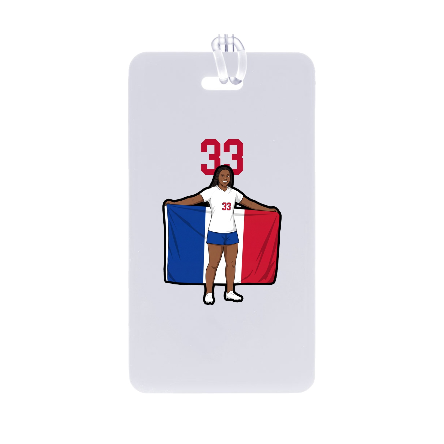 Bag Tag — Number Top in Classic