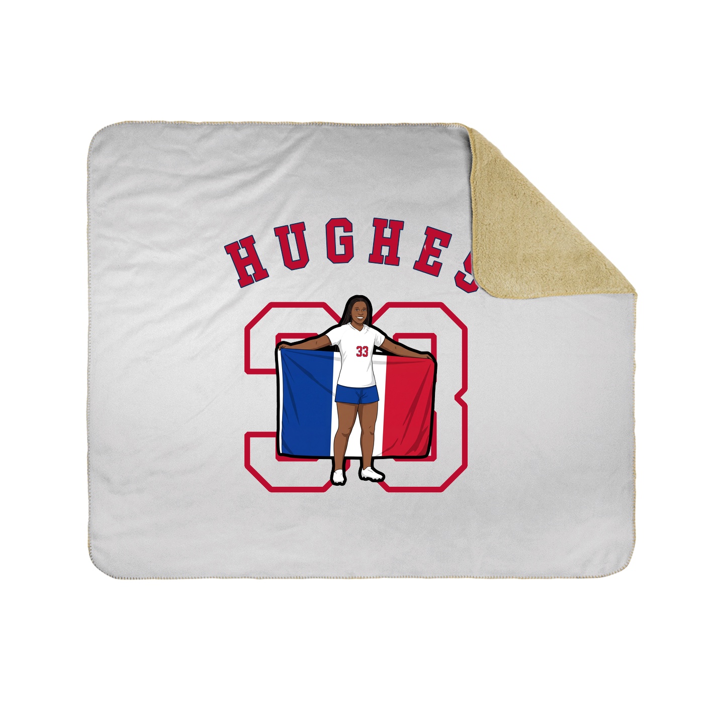 Throw Blanket — Shirsey Arch in White