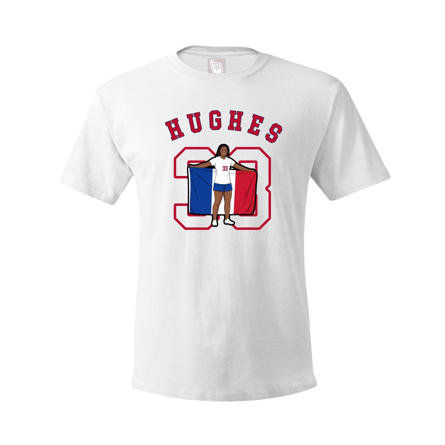 Youth Tee — Shirsey Arch in White