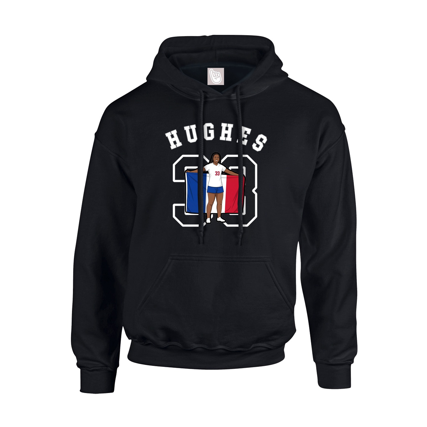 Hoodie — Shirsey Arch in Black