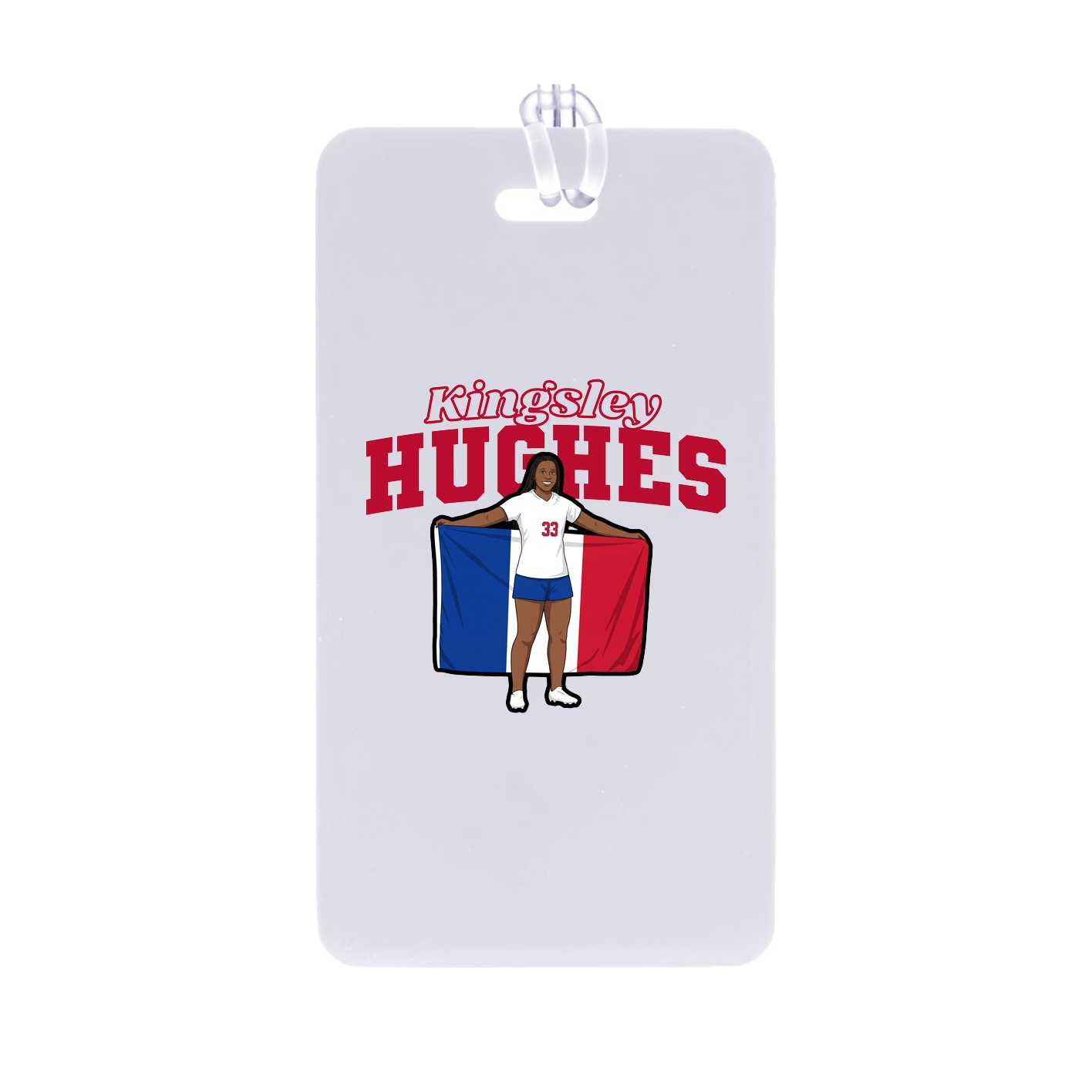 Bag Tag — Name Arch in Classic