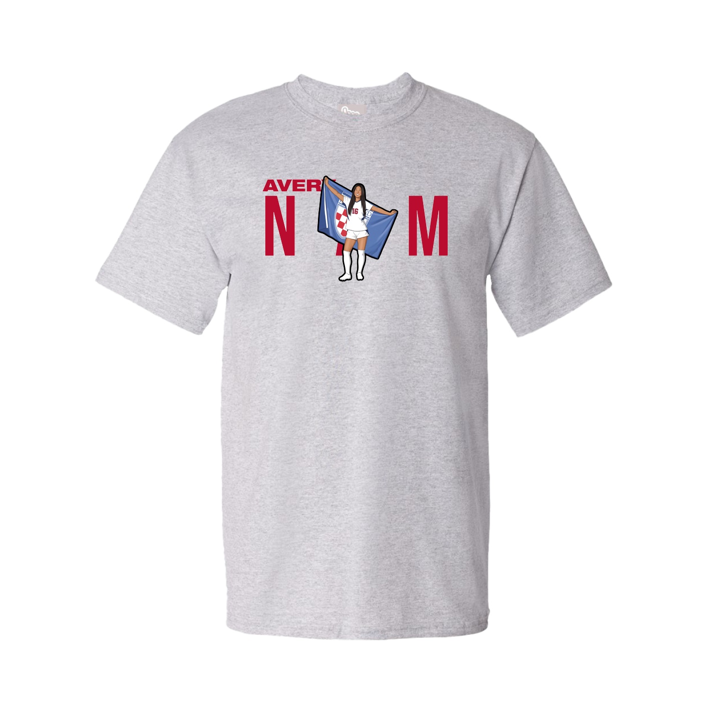 Tee — Player Name in Grey