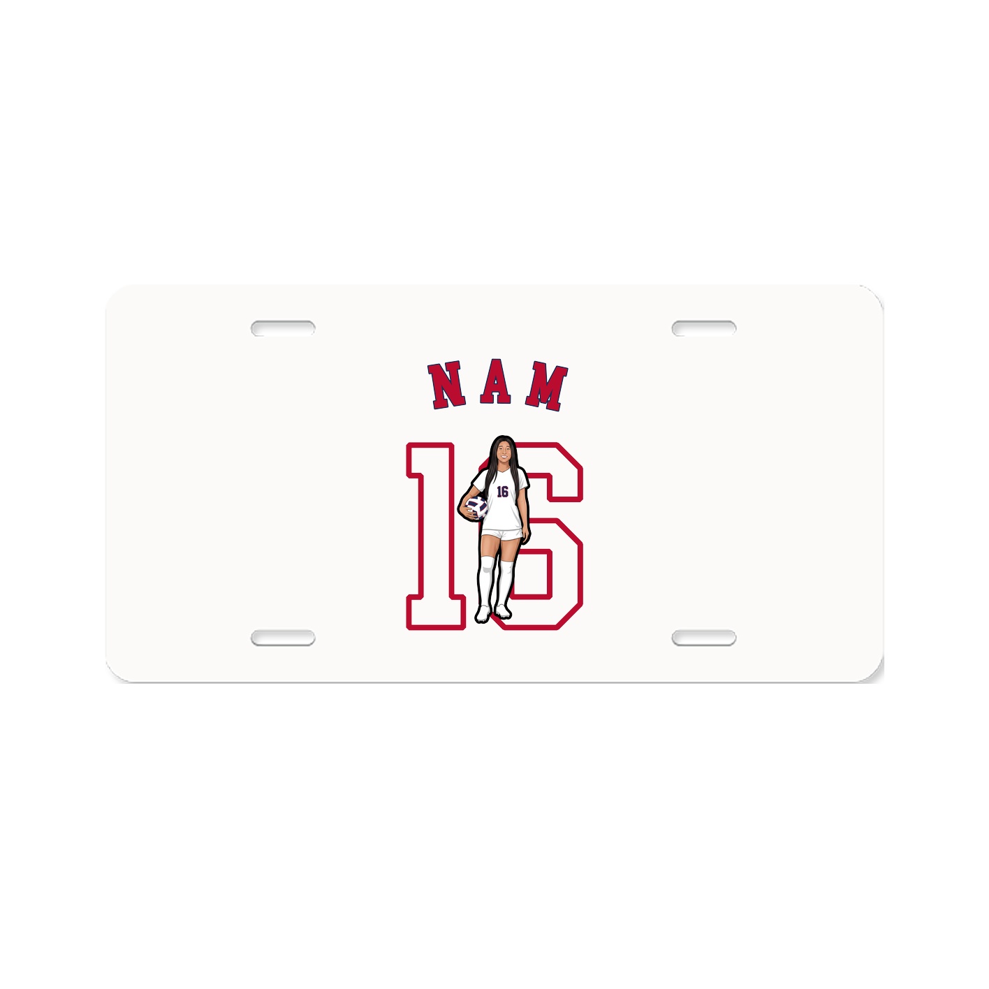License Plate — Shirsey Arch in Classic