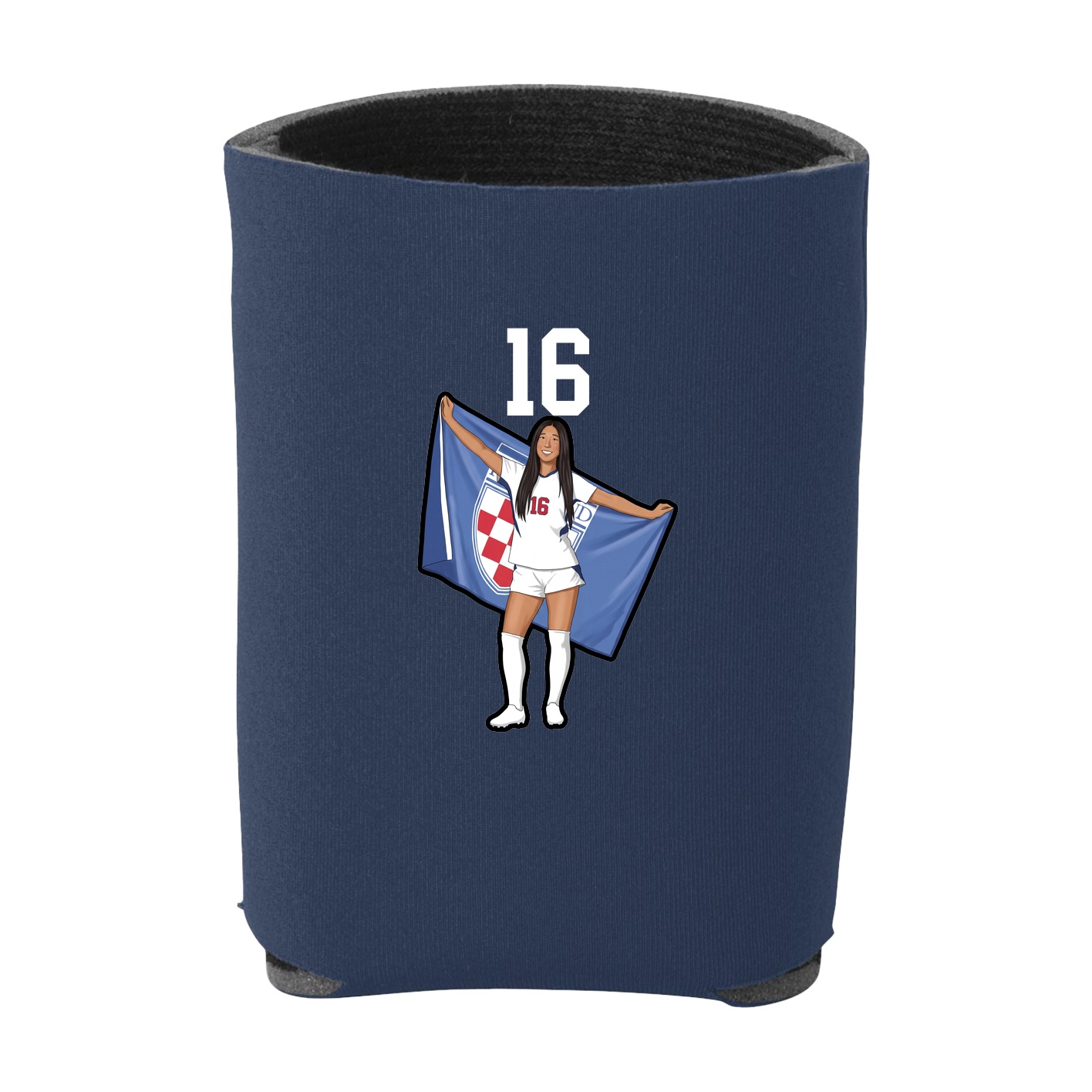 Can Holder — Number Top in Navy