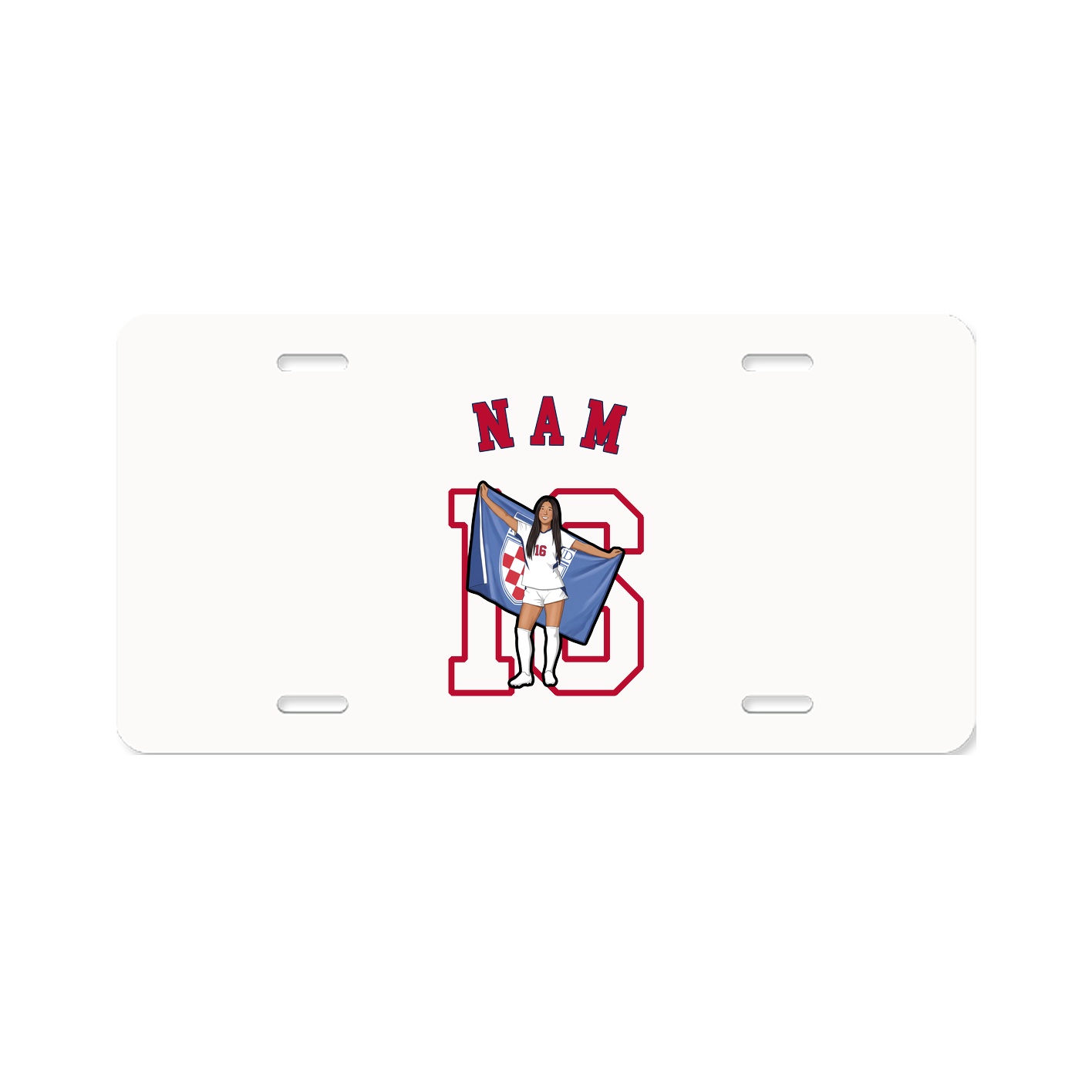 License Plate — Shirsey Arch in Classic