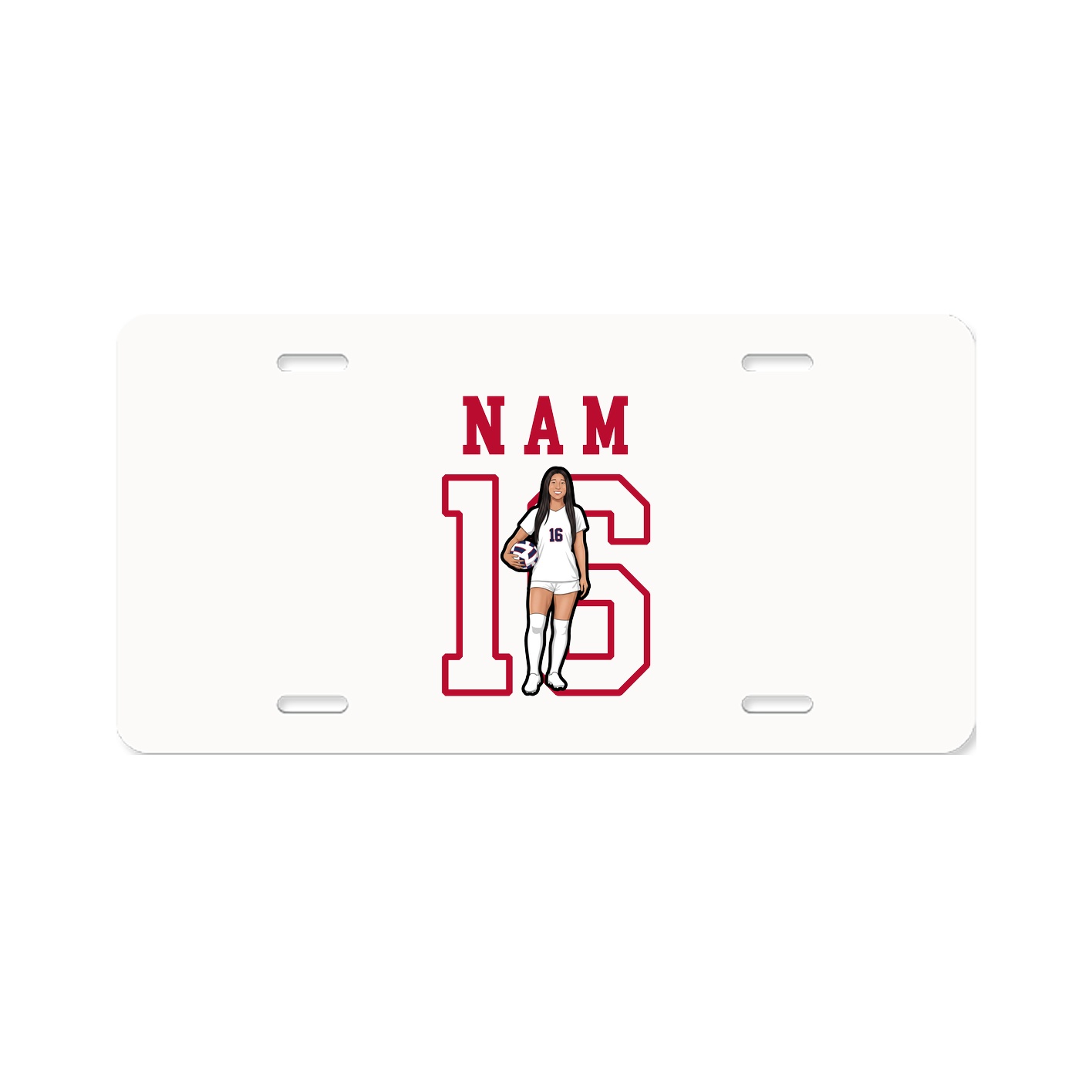 License Plate — Shirsey in Classic