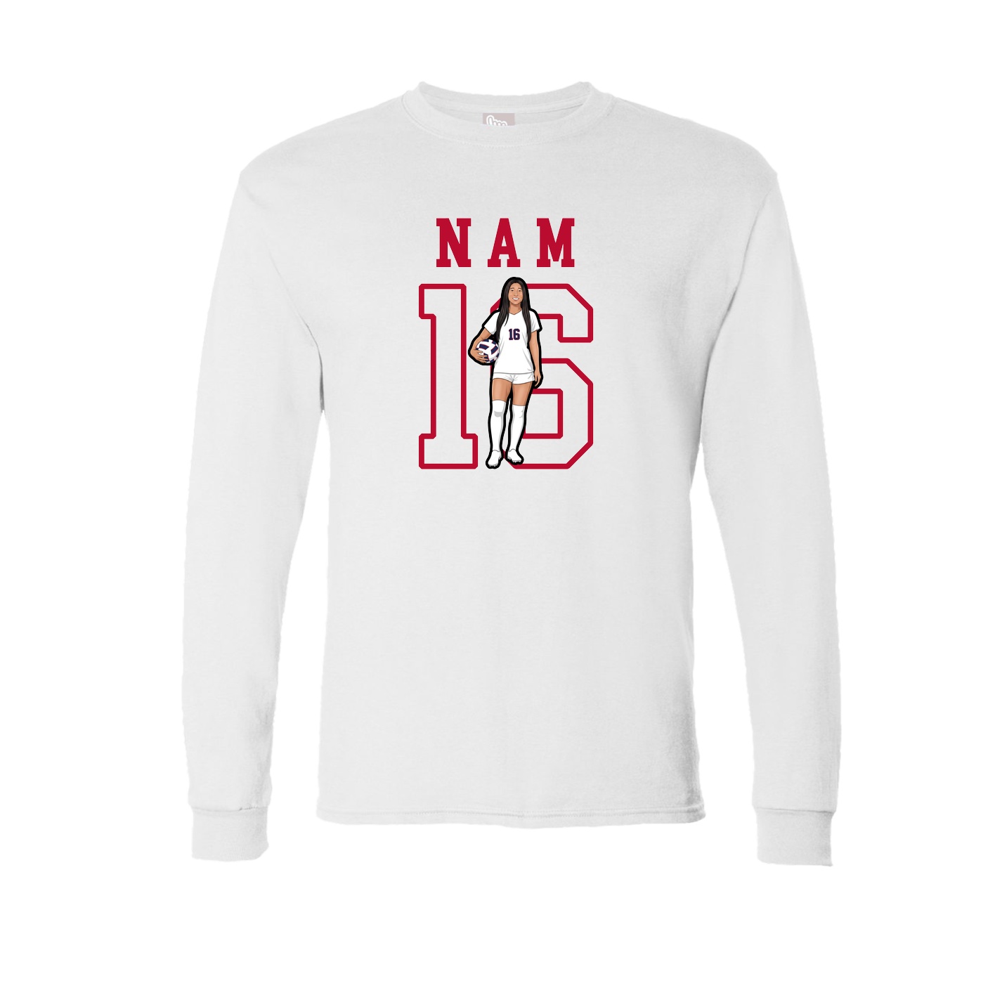 Long Sleeve Tee — Shirsey in White