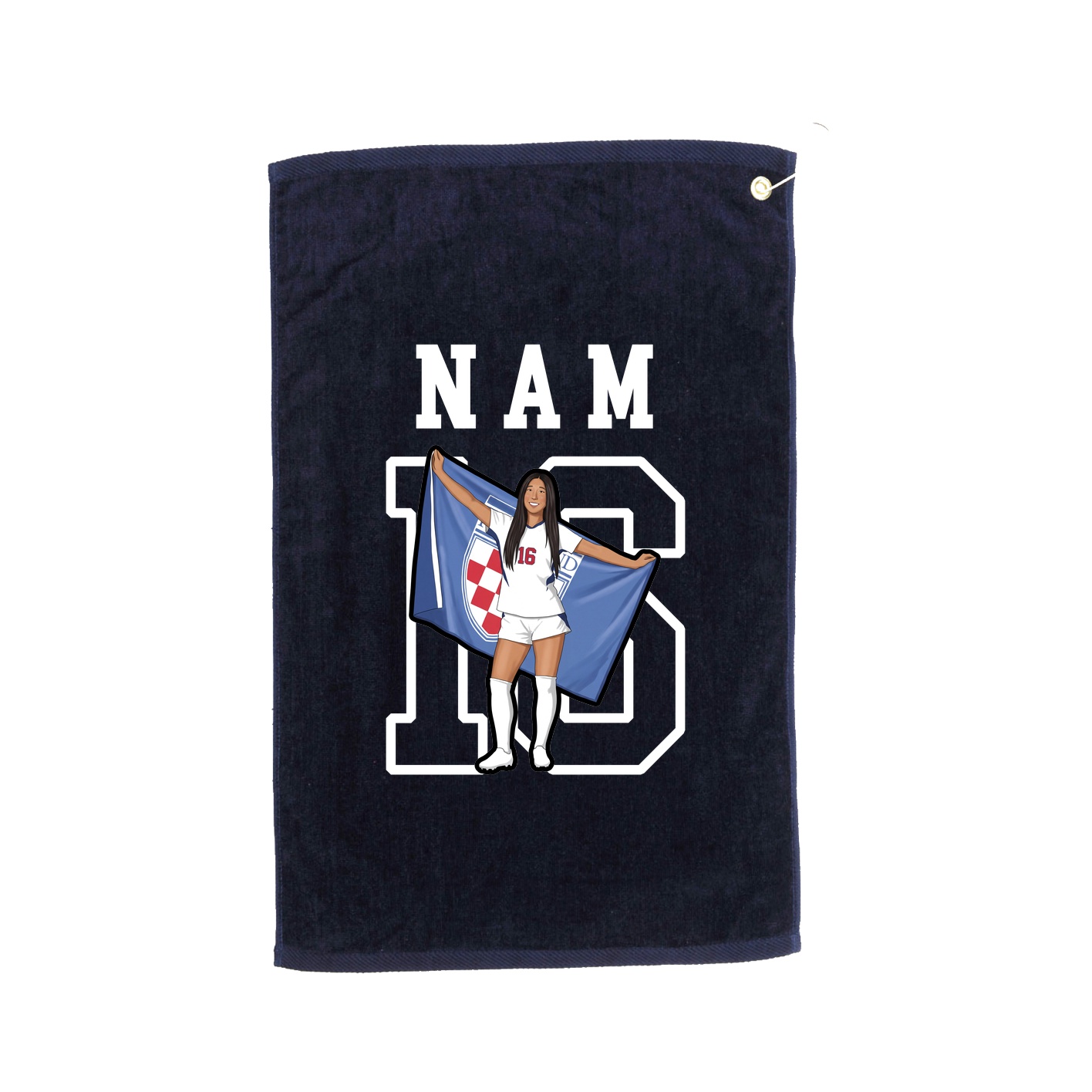 Golf Towel — Shirsey in Navy