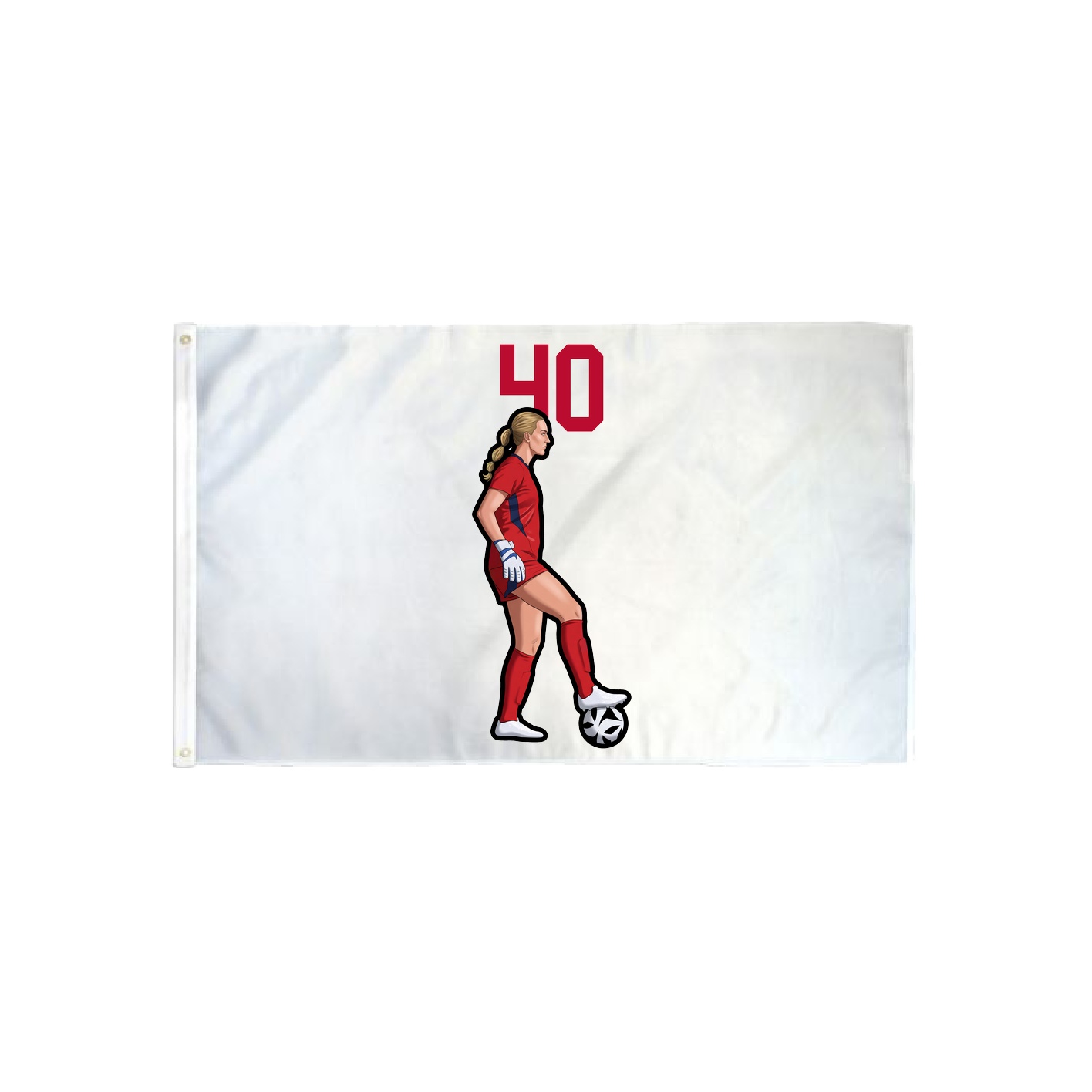 3x5 Flag — Number Top in Classic
