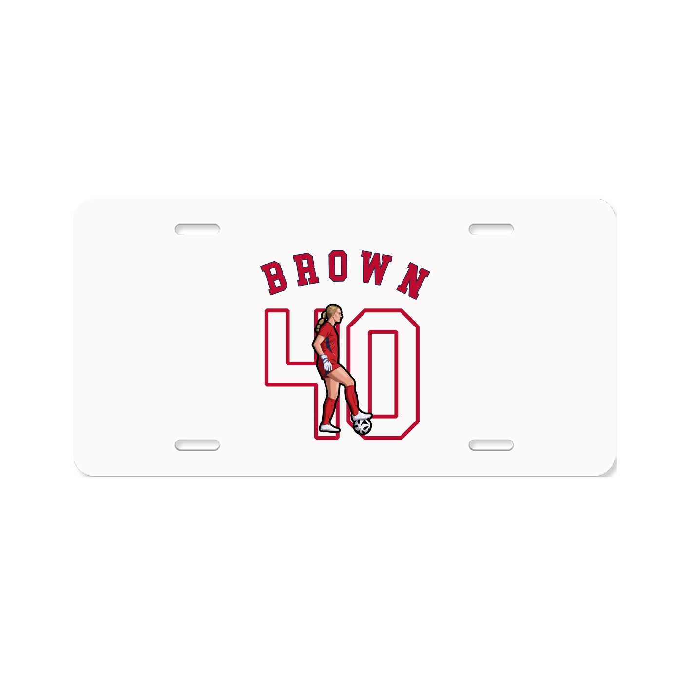 License Plate — Shirsey Arch in Classic