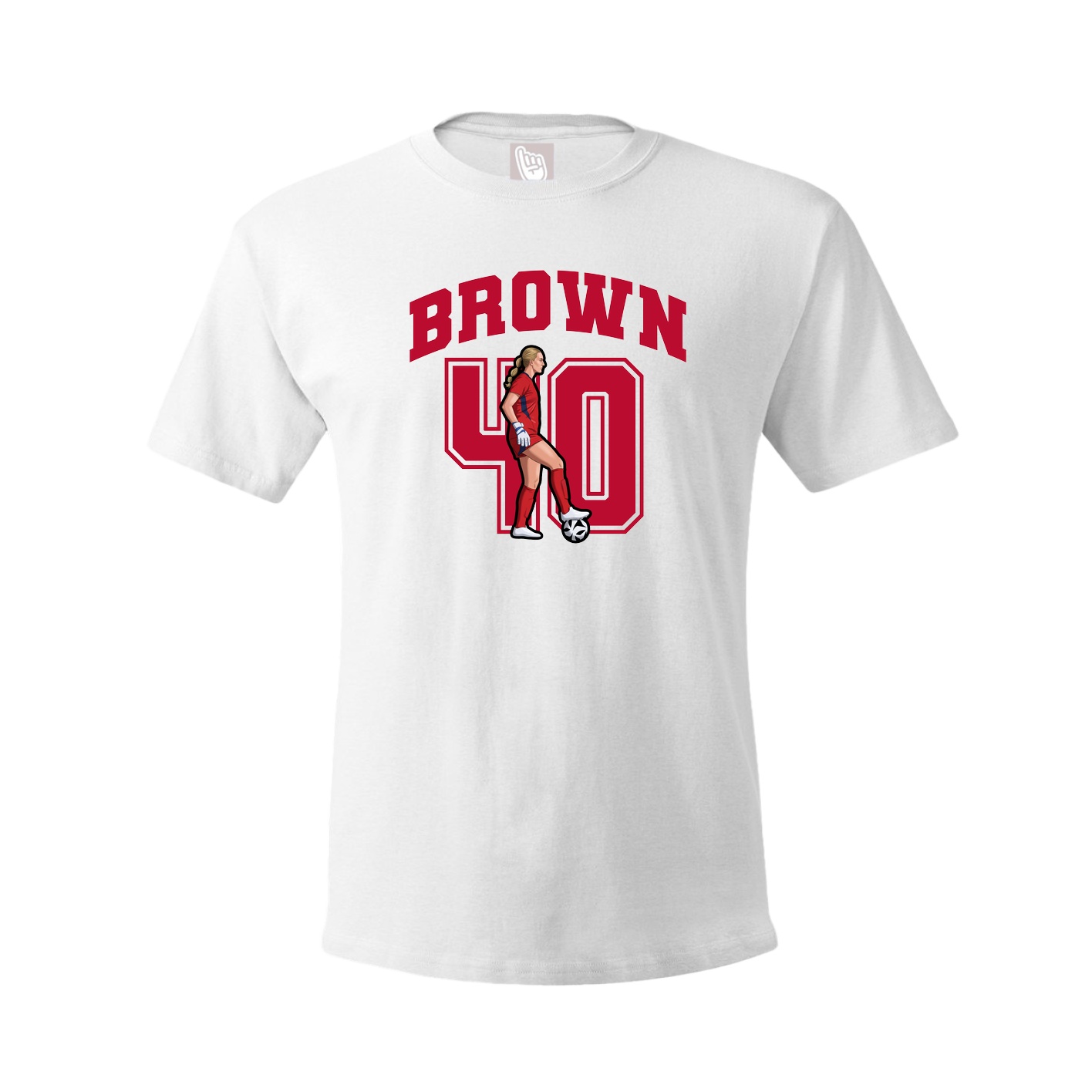 Tee — Number in White