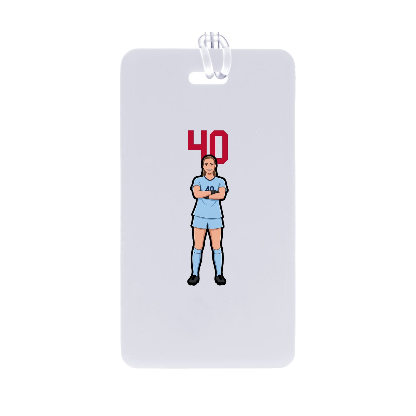 Bag Tag — Number Top in Classic
