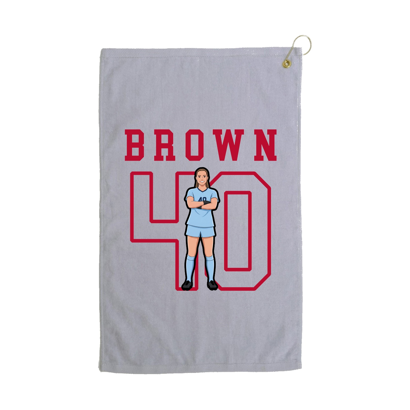 Golf Towel — Shirsey in Grey