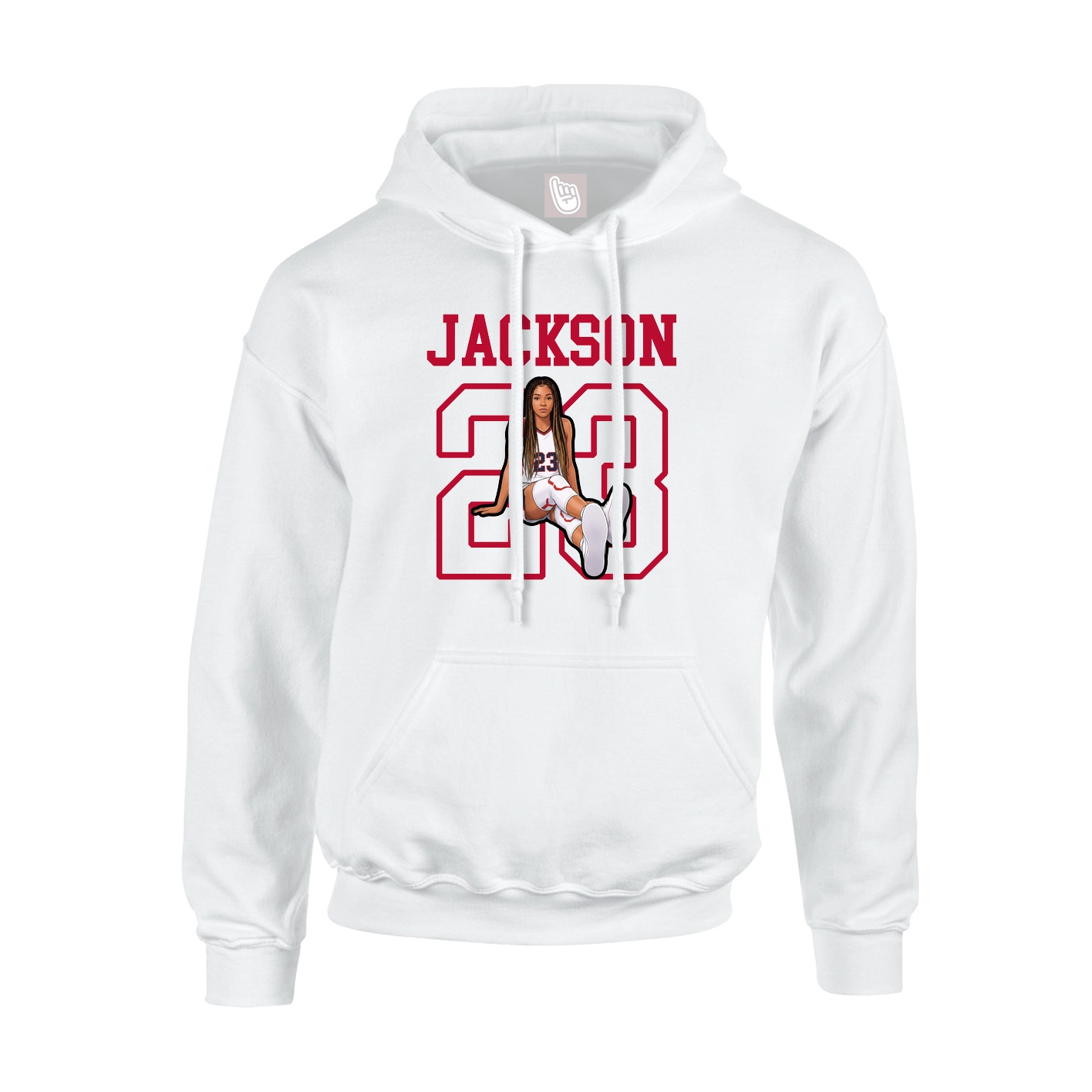 Youth Hoodie — Shirsey in White