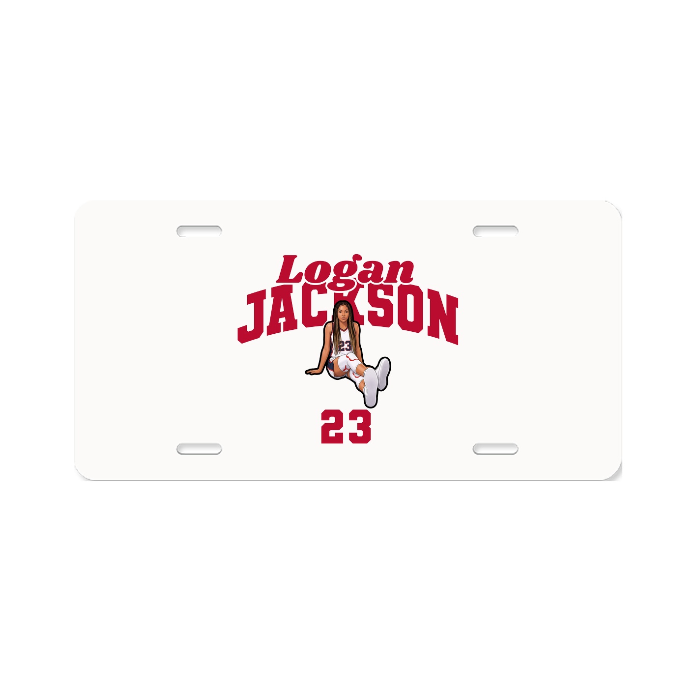 License Plate — Signature Arch in Classic
