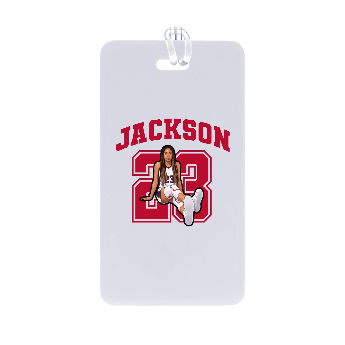 Bag Tag — Number in Classic