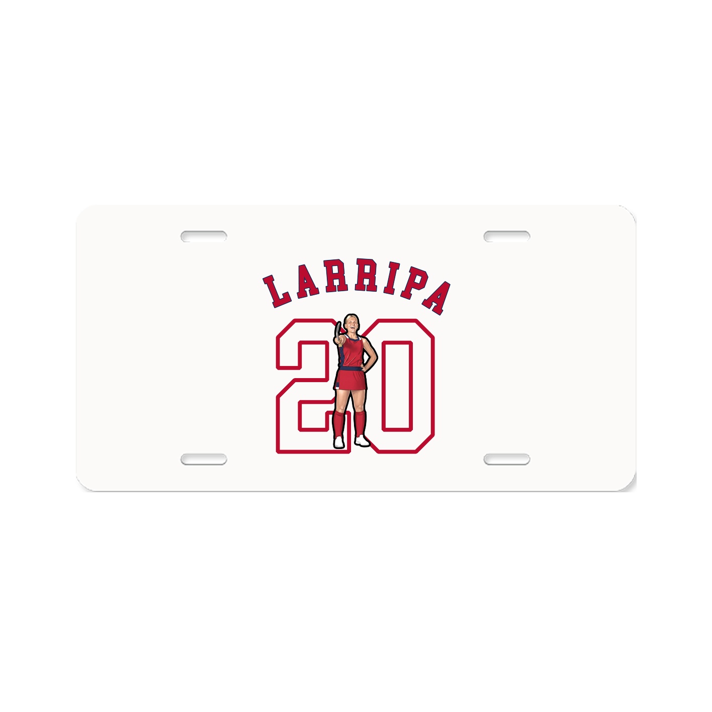 License Plate — Shirsey Arch in Classic