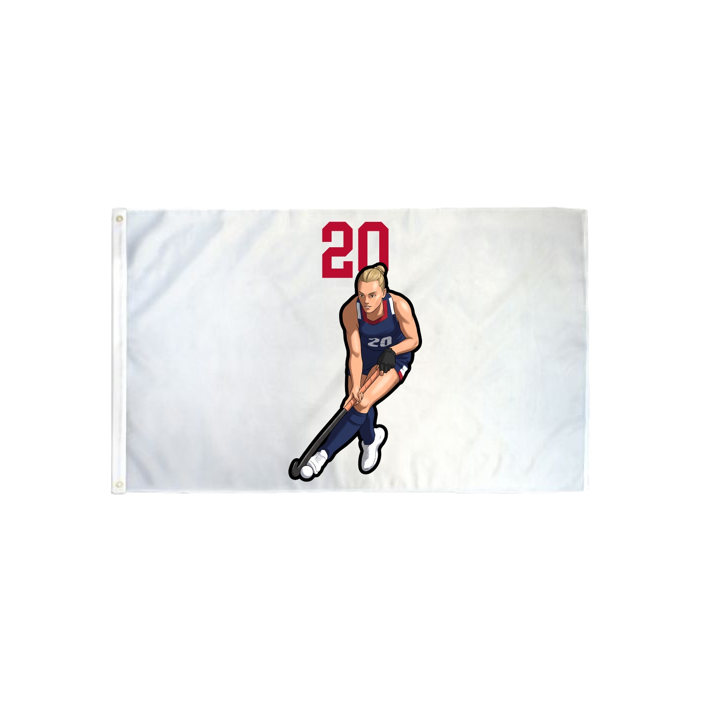 3x5 Flag — Number Top in Classic
