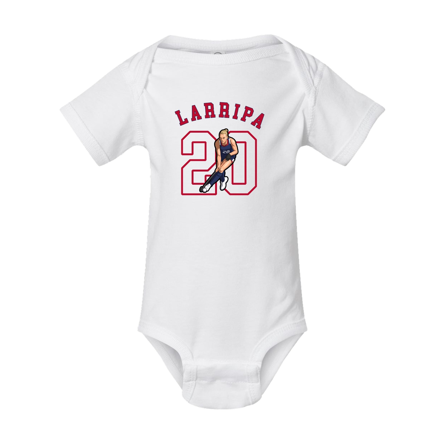 Baby Onesie — Shirsey Arch in White