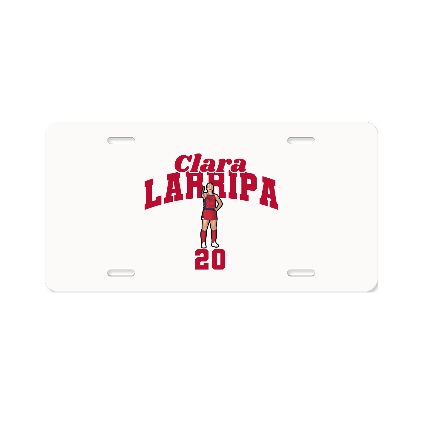 License Plate — Signature Arch in Classic