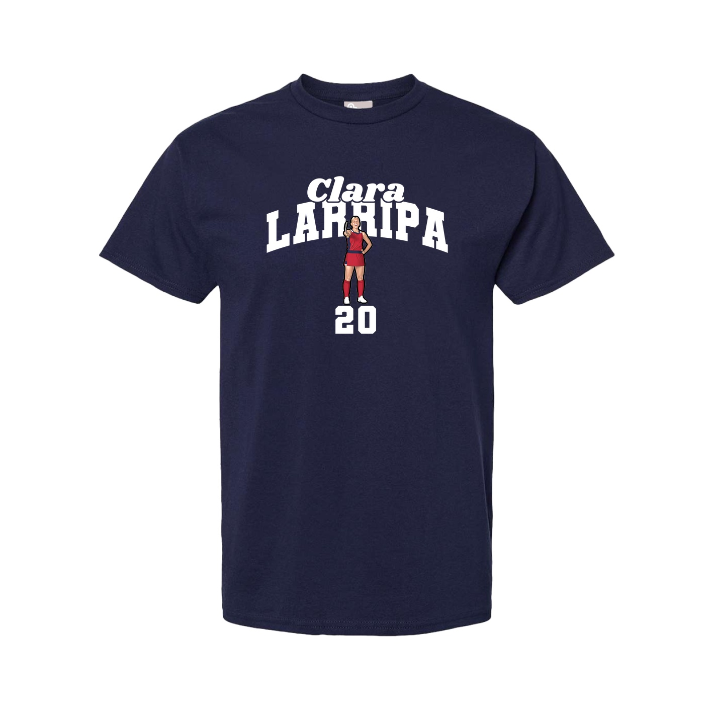 Youth Tee — Signature Arch in Navy