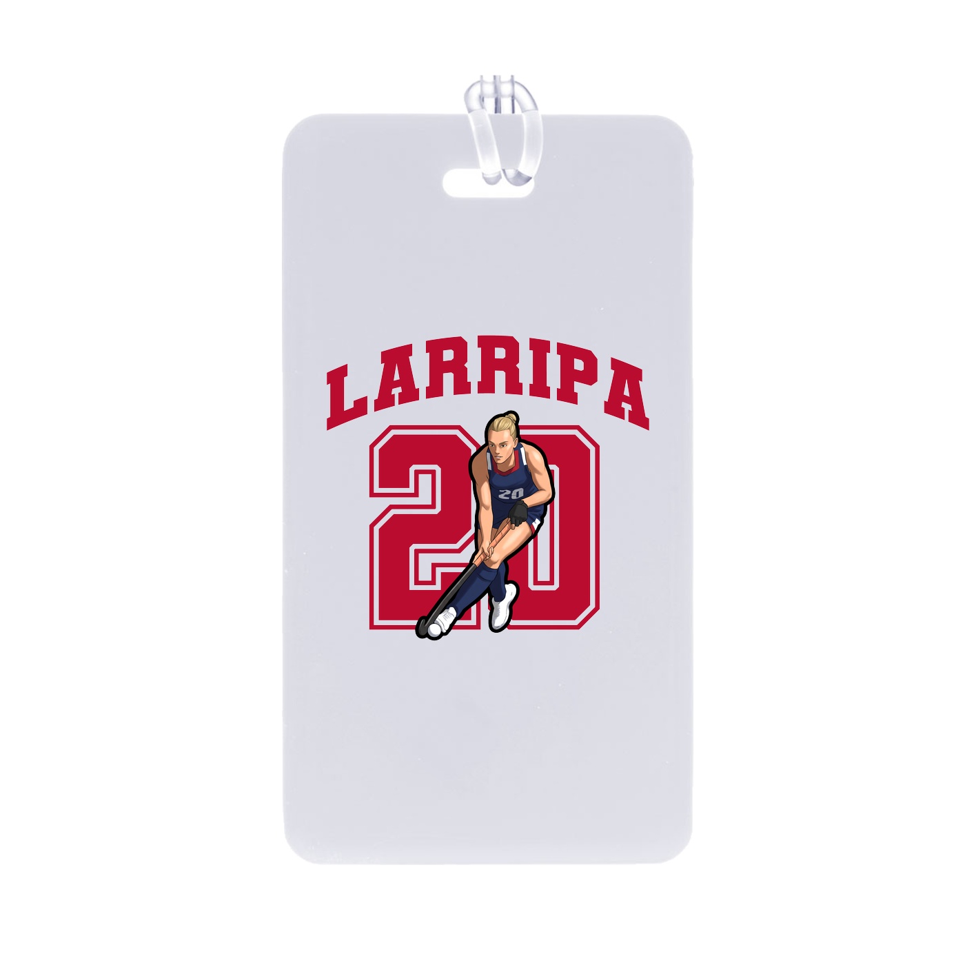 Bag Tag — Number in Classic