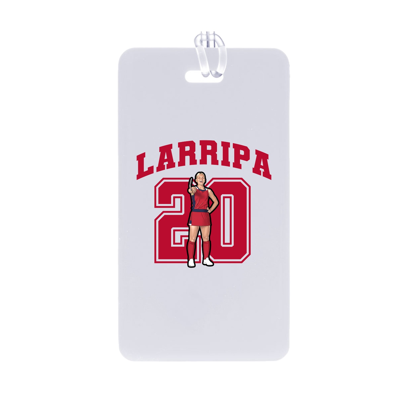 Bag Tag — Number in Classic