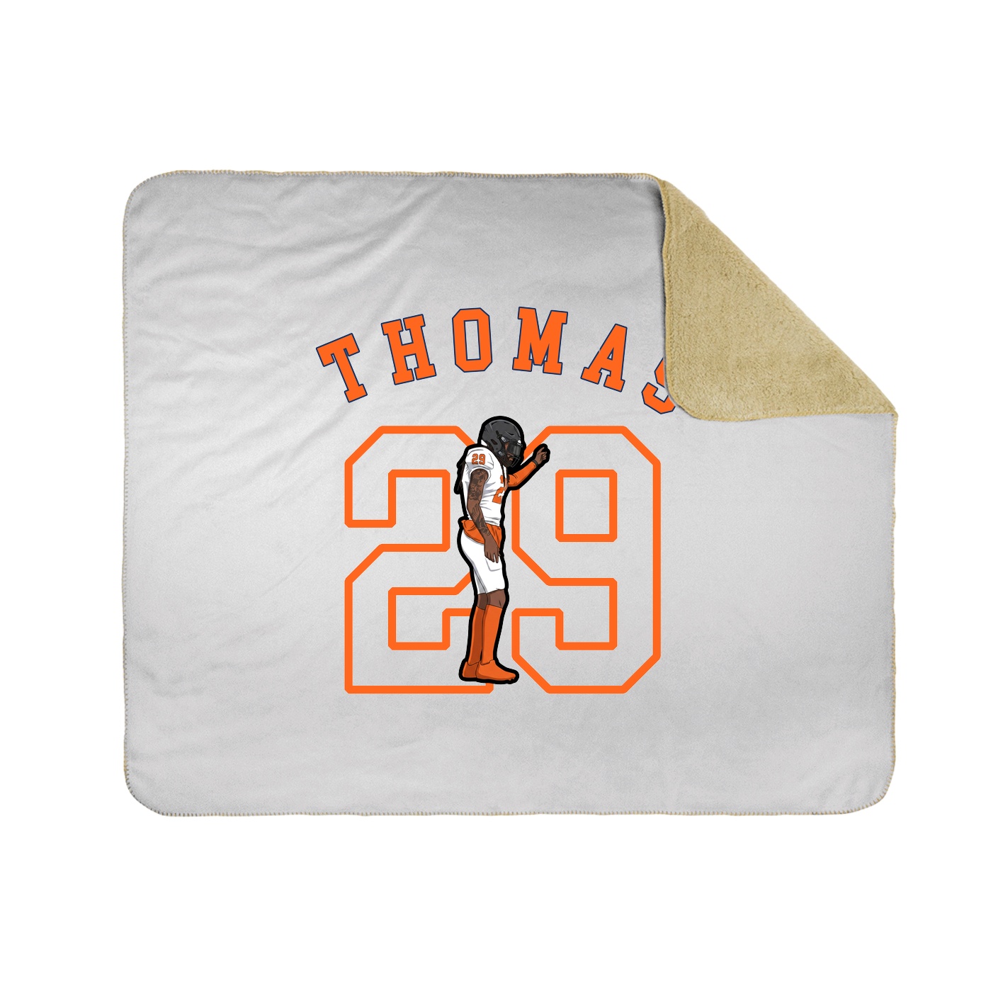 Throw Blanket — Shirsey Arch in White