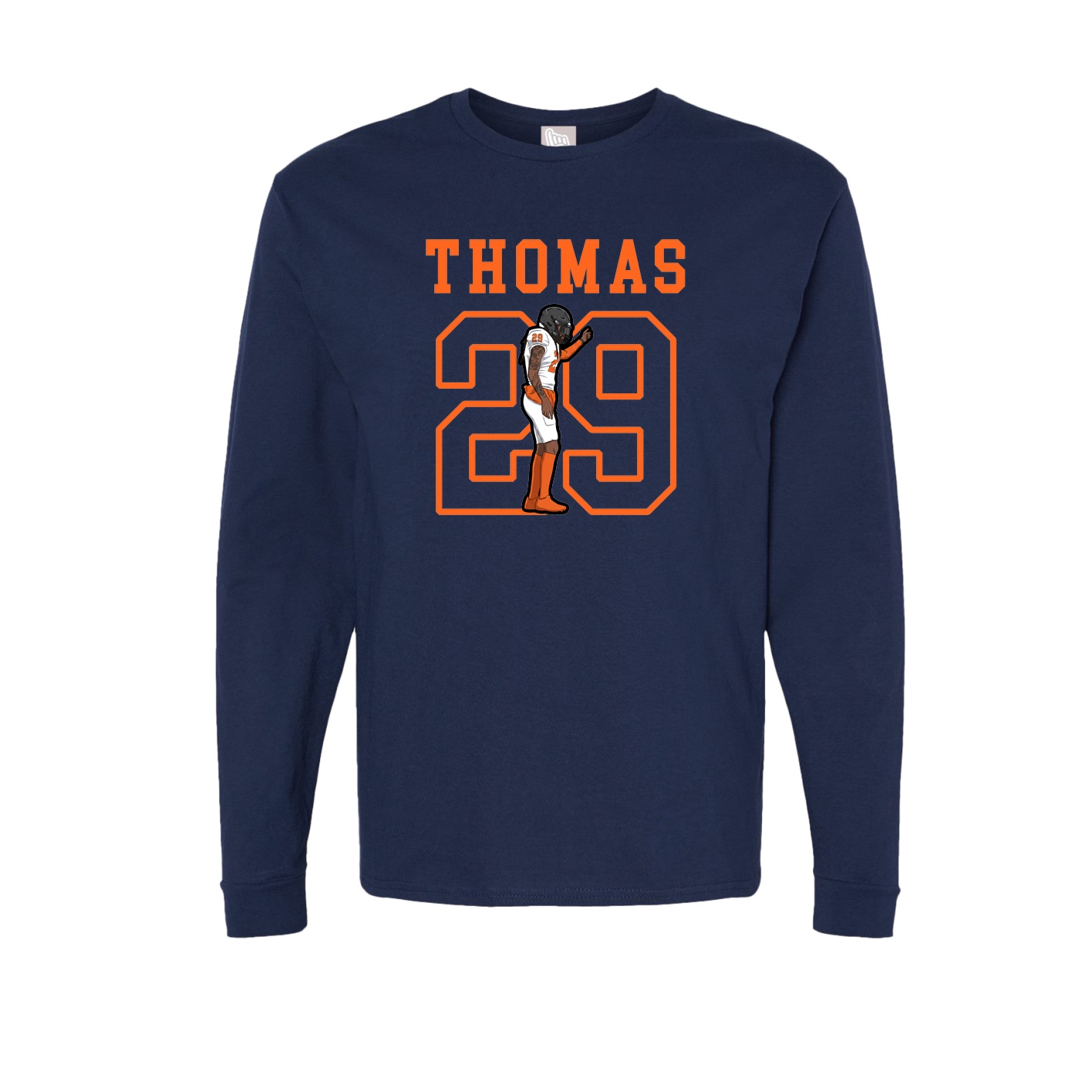 Long Sleeve Tee — Shirsey in Navy