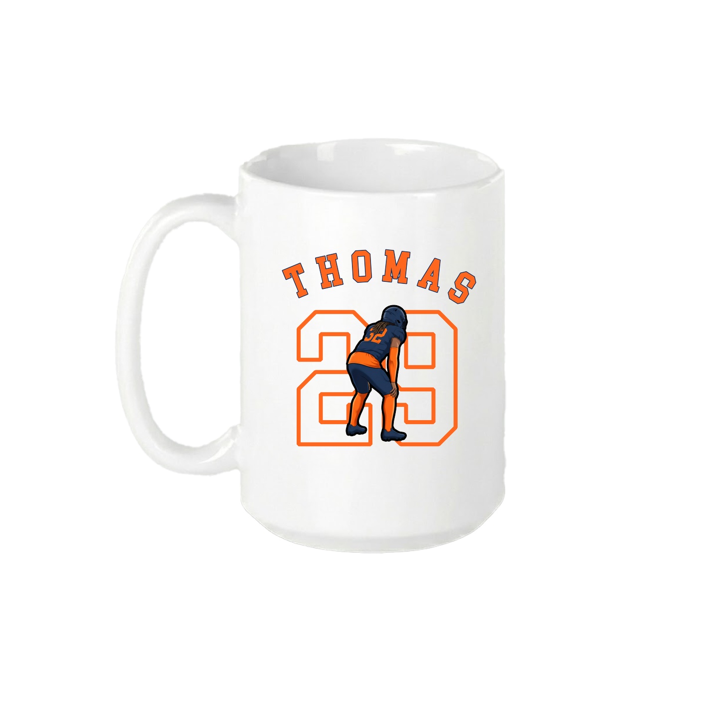 15oz Coffee Mug — Shirsey Arch in White