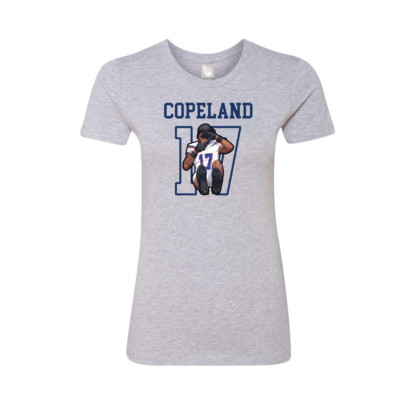 Fitted Women's Tee — Shirsey in Grey