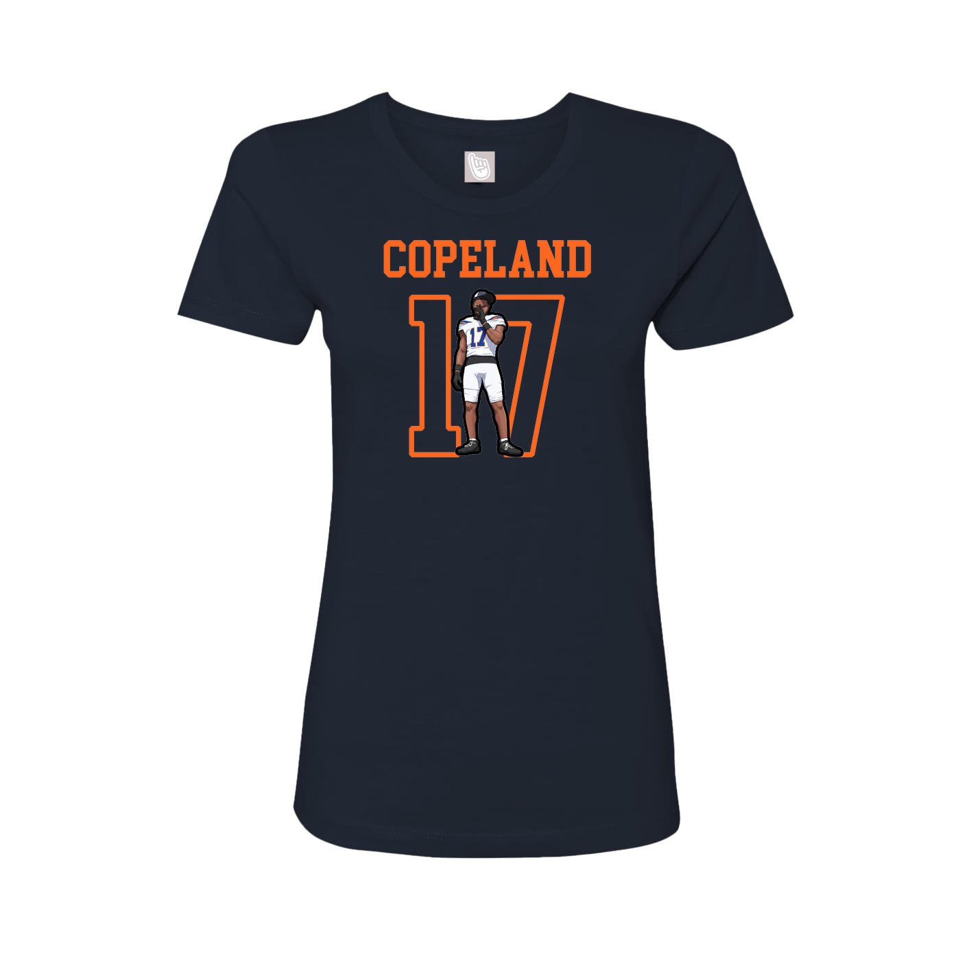 Fitted Women's Tee — Shirsey in Navy