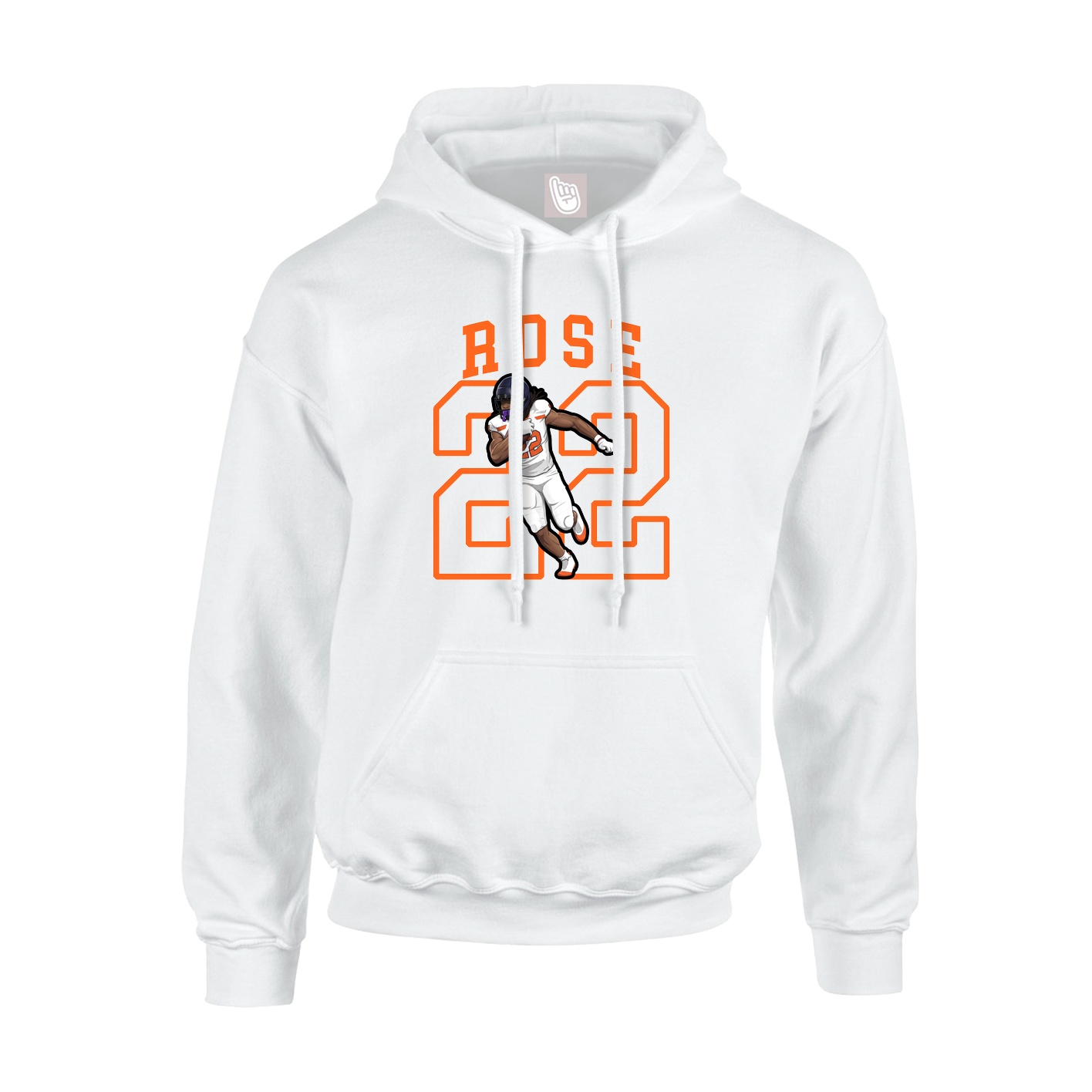 Hoodie — Shirsey in White