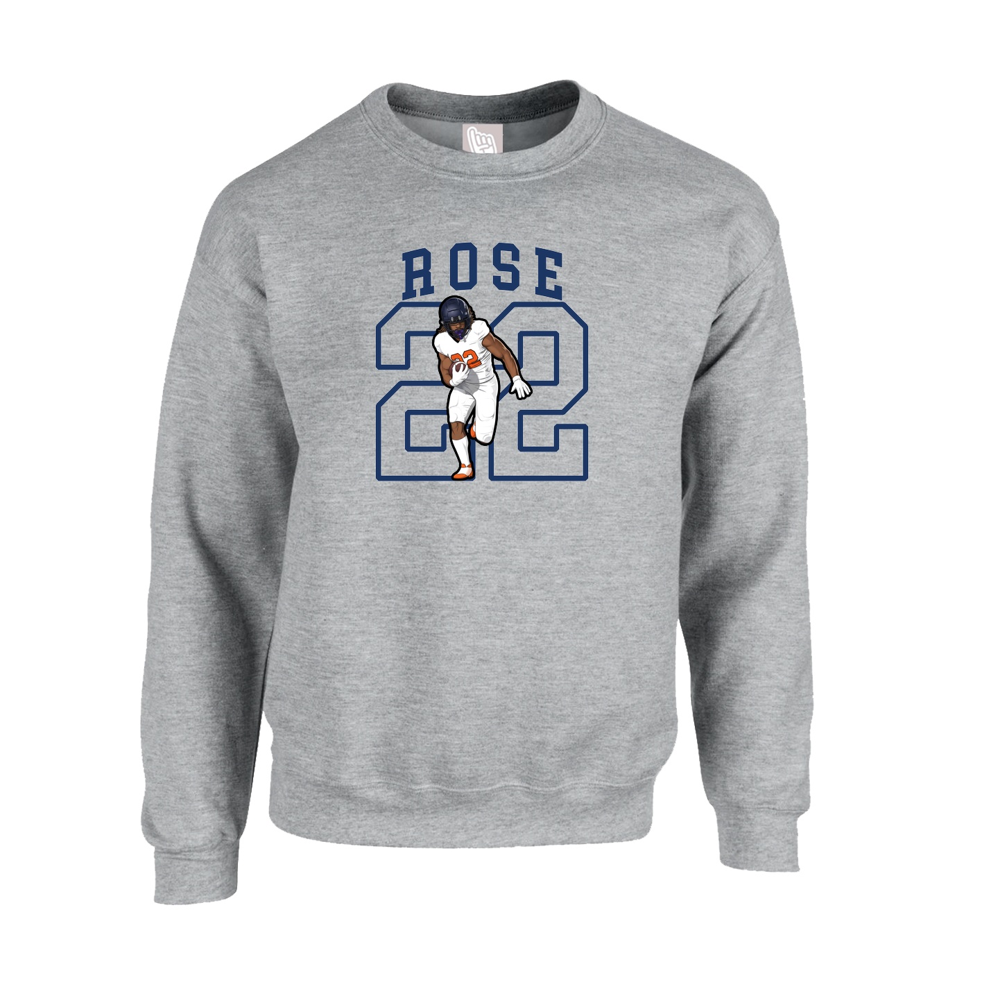 Fleece Crew — Shirsey in Grey