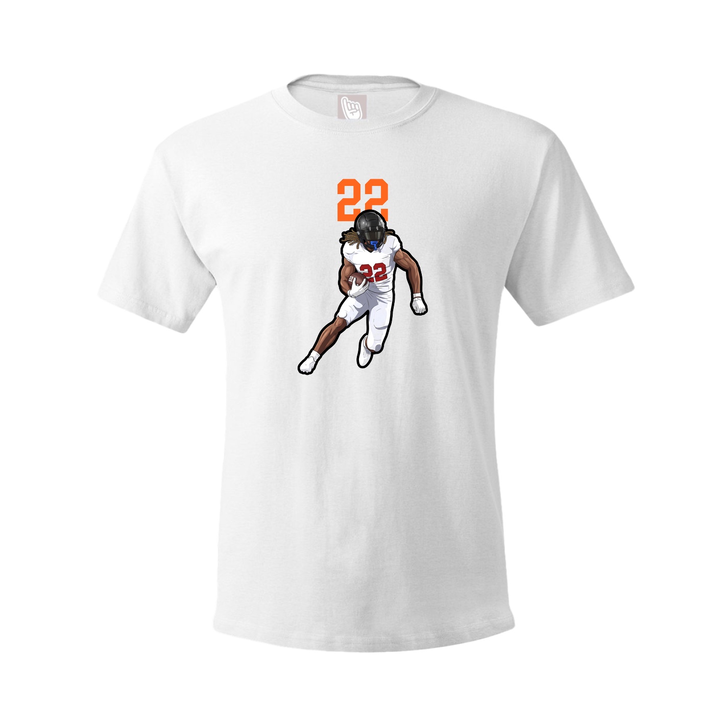 Tee — Number Top in White