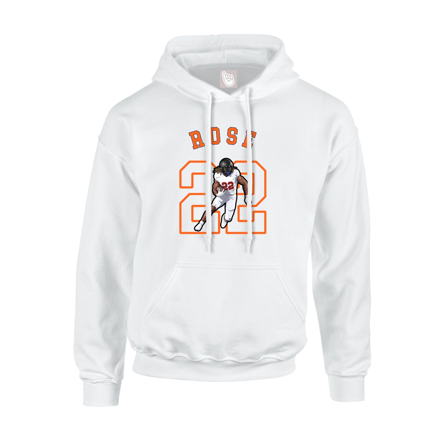 Hoodie — Shirsey Arch in White
