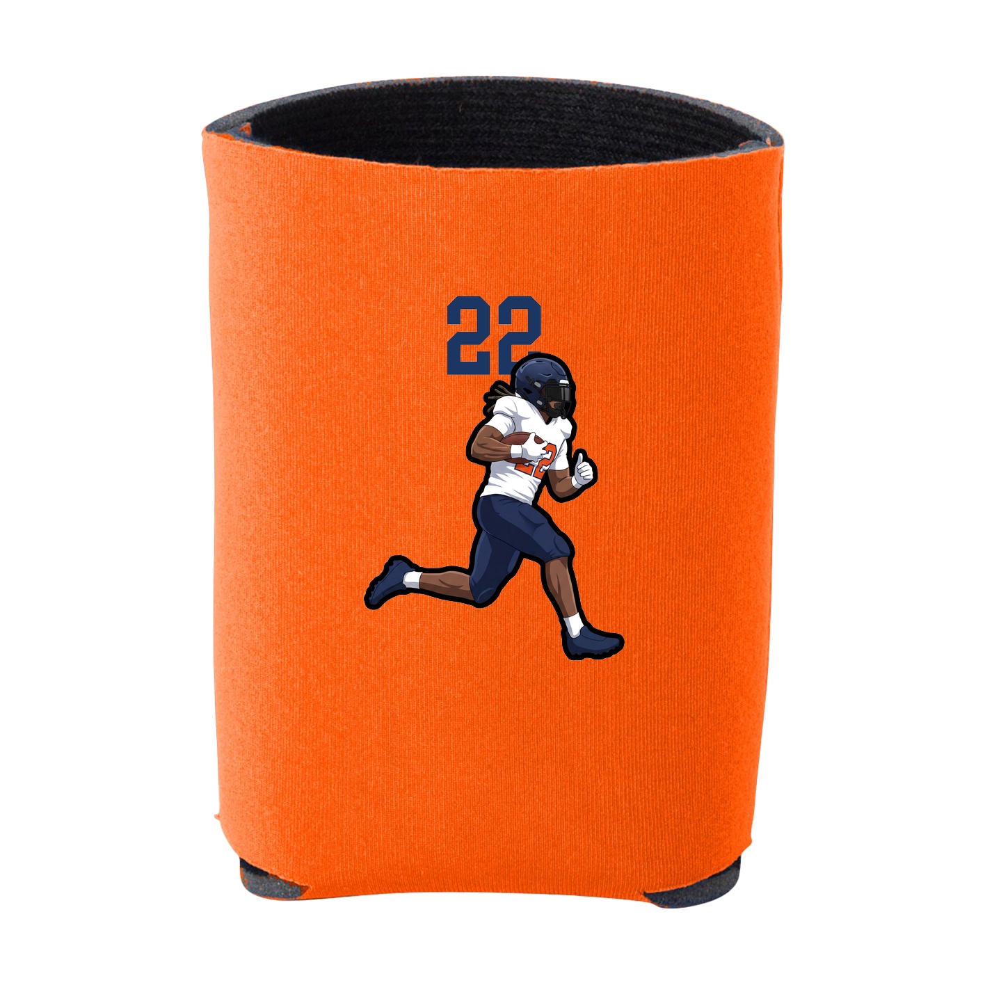 Can Holder — Number Top in Orange