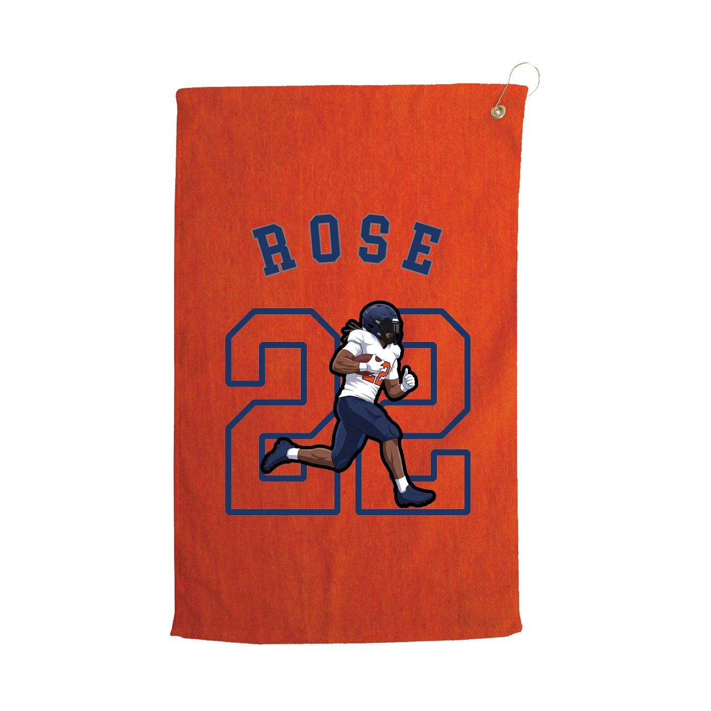 Golf Towel — Shirsey Arch in Orange