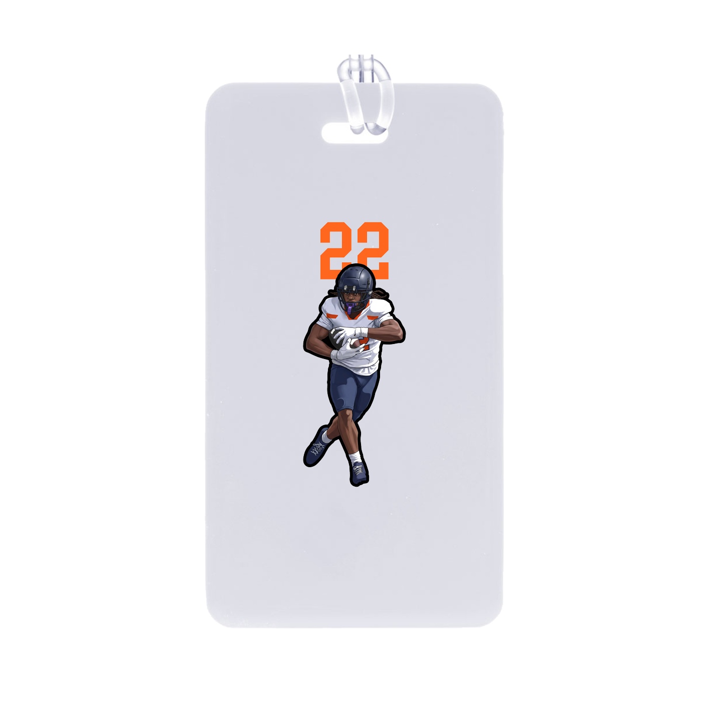 Bag Tag — Number Top in Classic