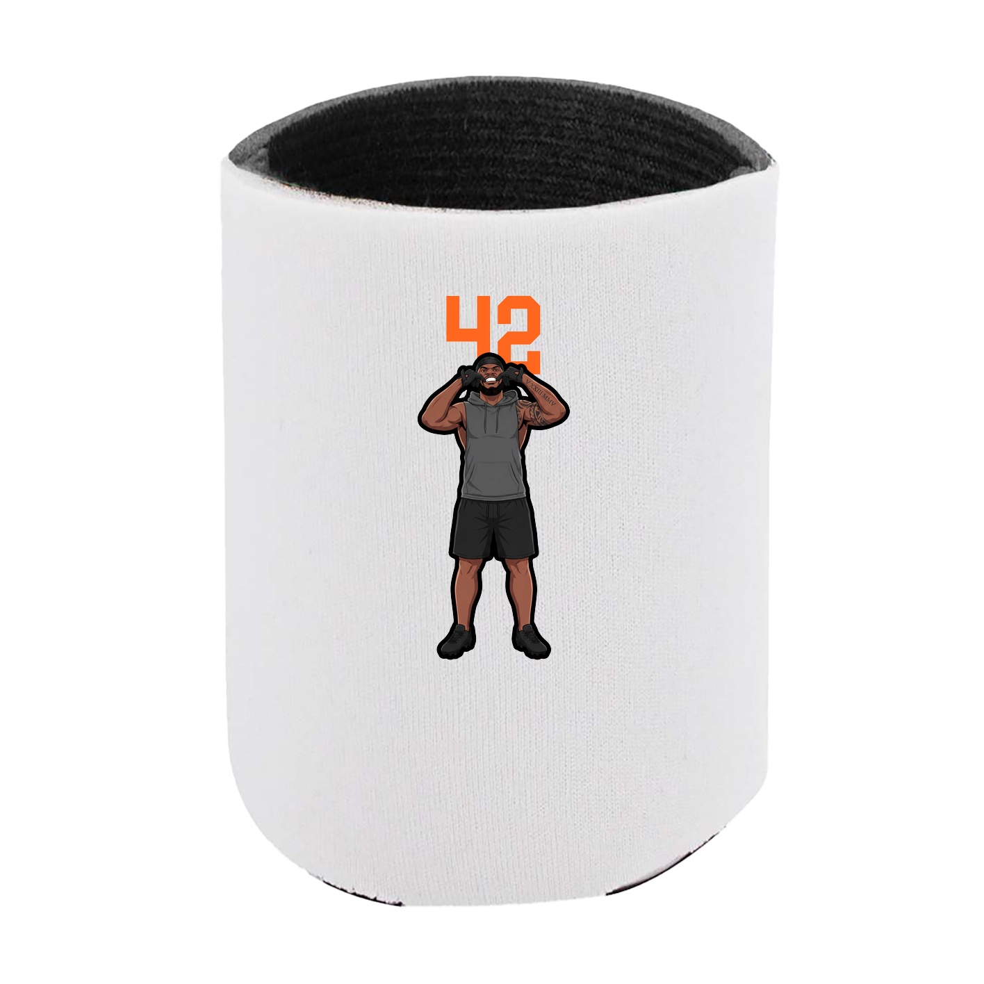 Can Holder — Number Top in White
