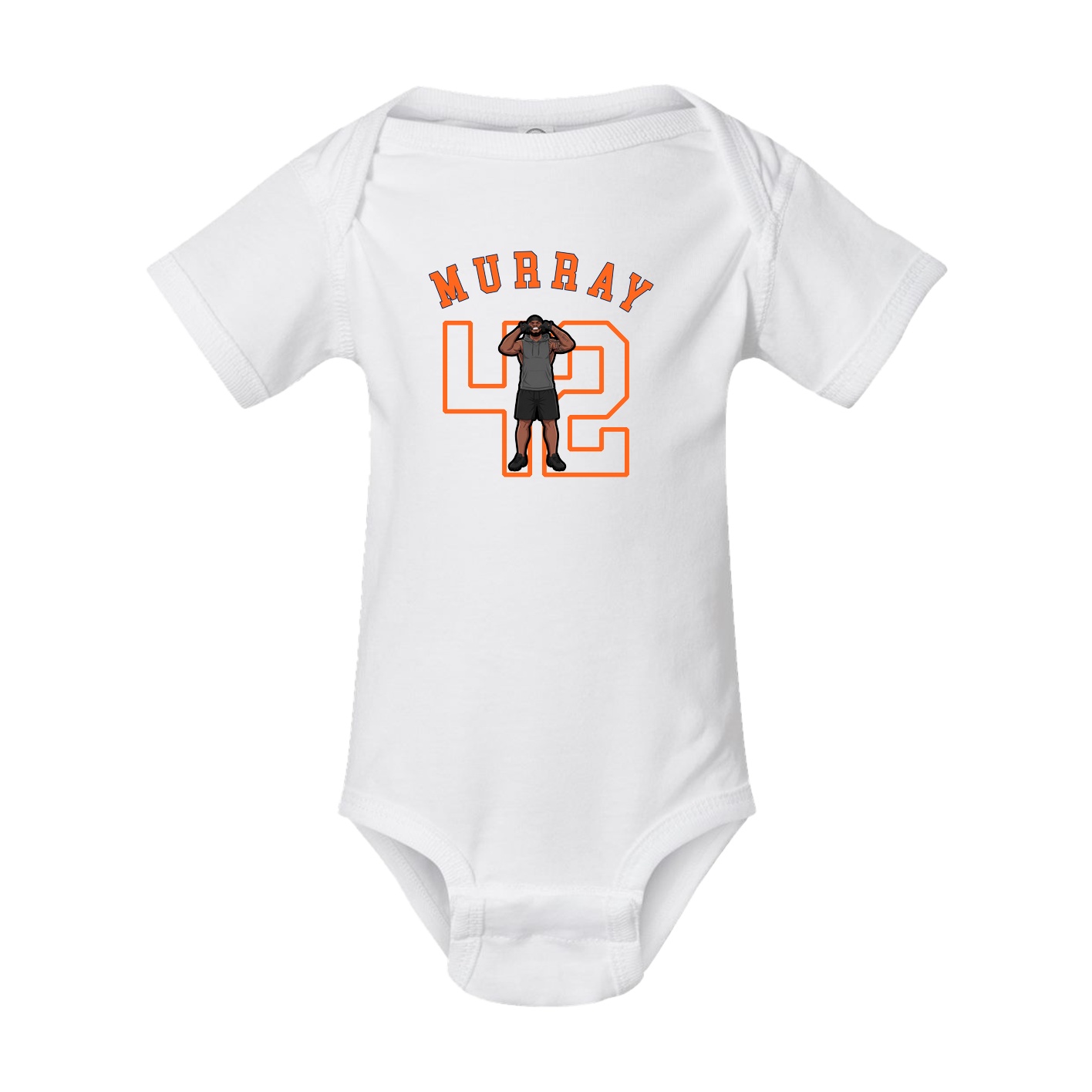Baby Onesie — Shirsey Arch in White